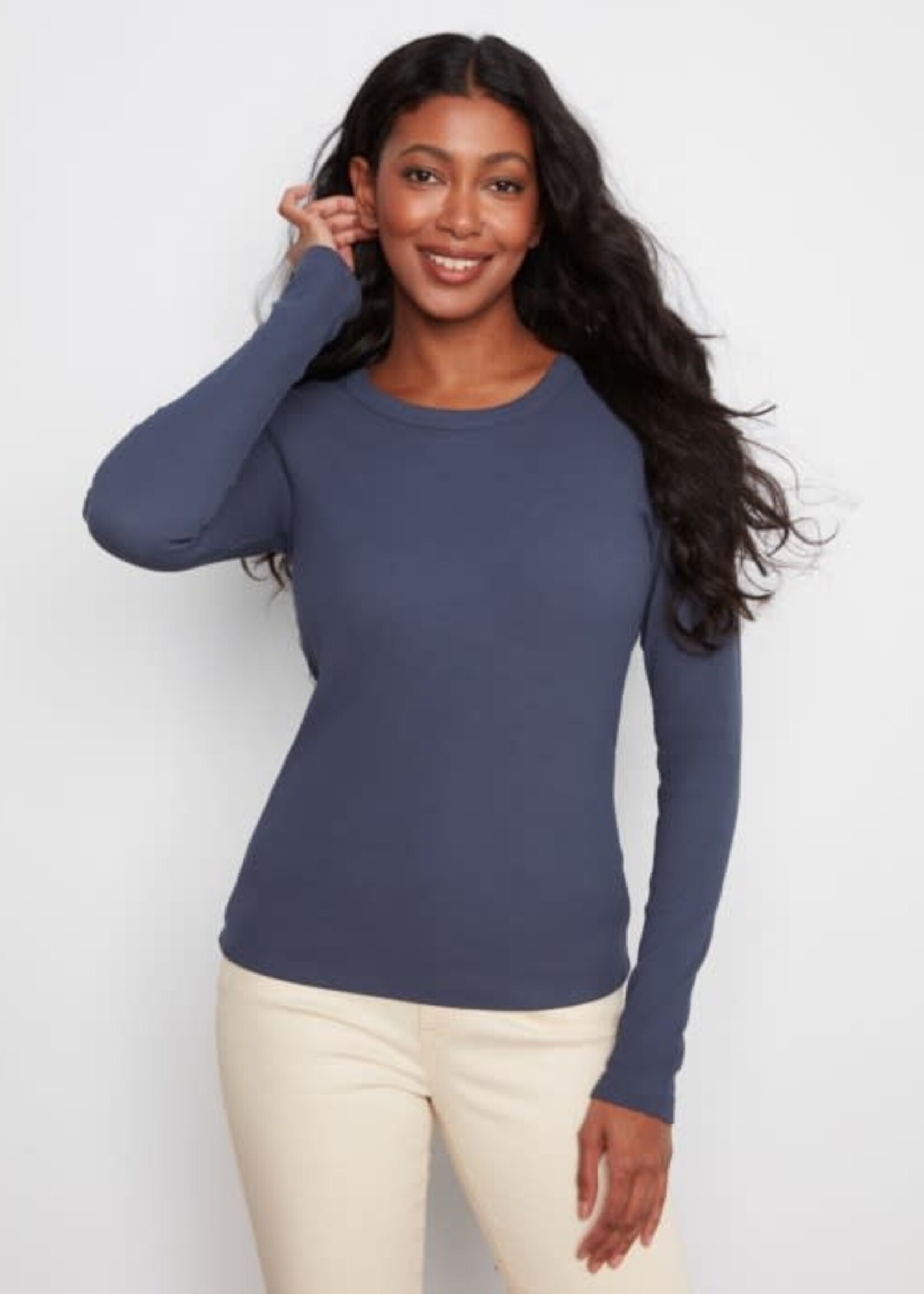 CHARLIE B CHARLIE B-CHANDAIL MANCHE LONGUES-C1448PK