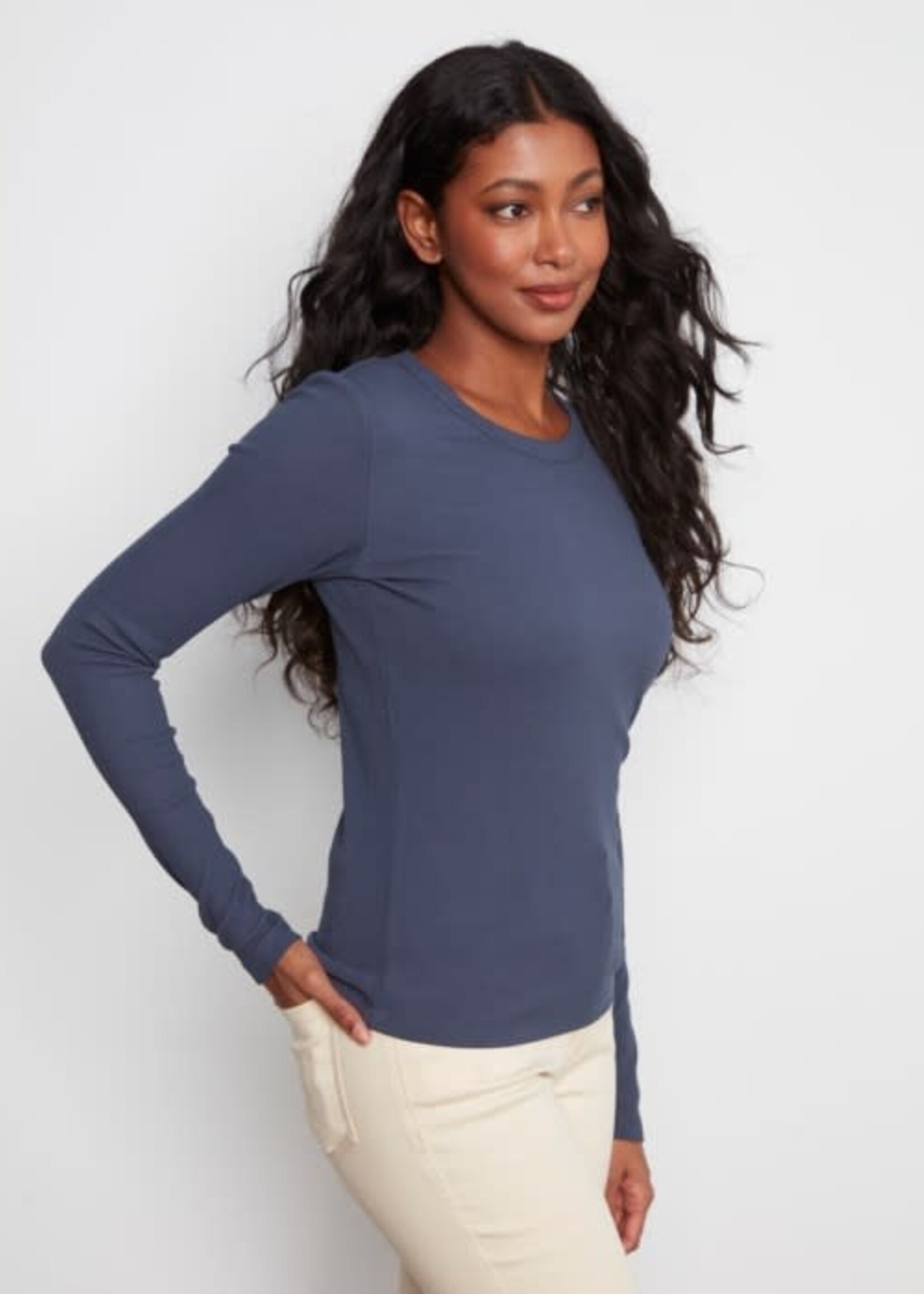 CHARLIE B CHARLIE B-CHANDAIL MANCHE LONGUES-C1448PK