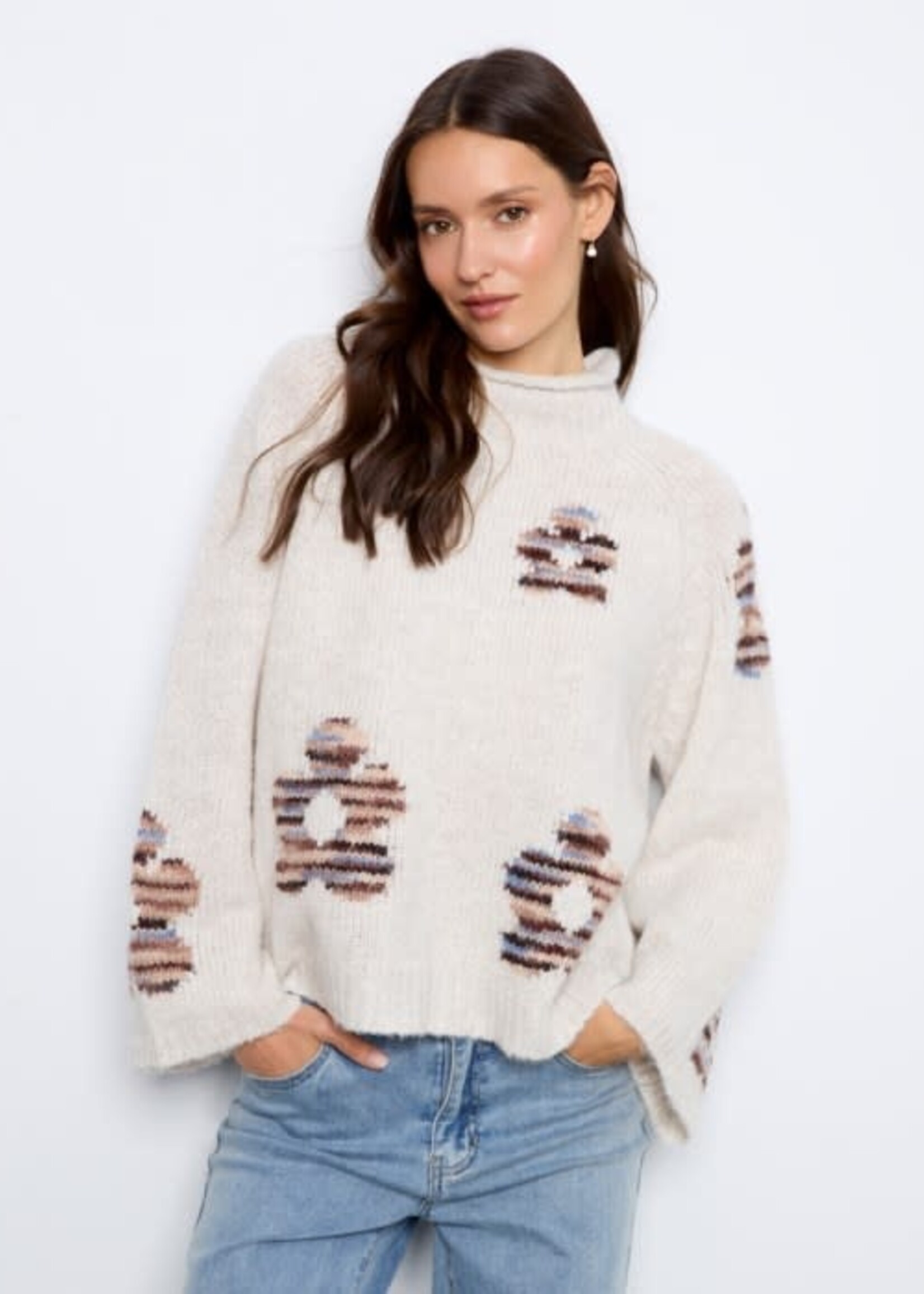 CHARLIE B CHARLIE B-PULL EN MAILLES-C2071