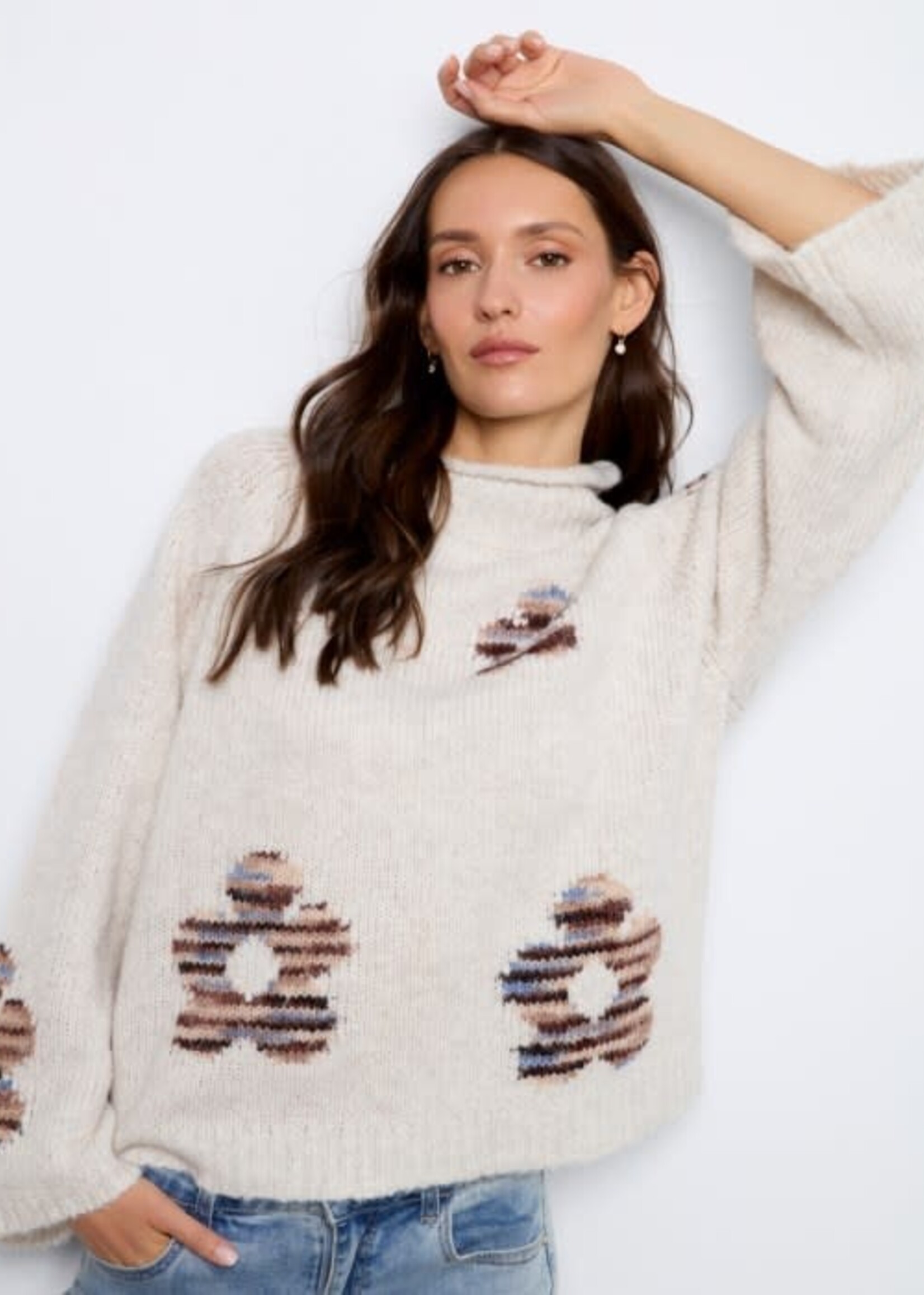 CHARLIE B CHARLIE B-PULL EN MAILLES-C2071