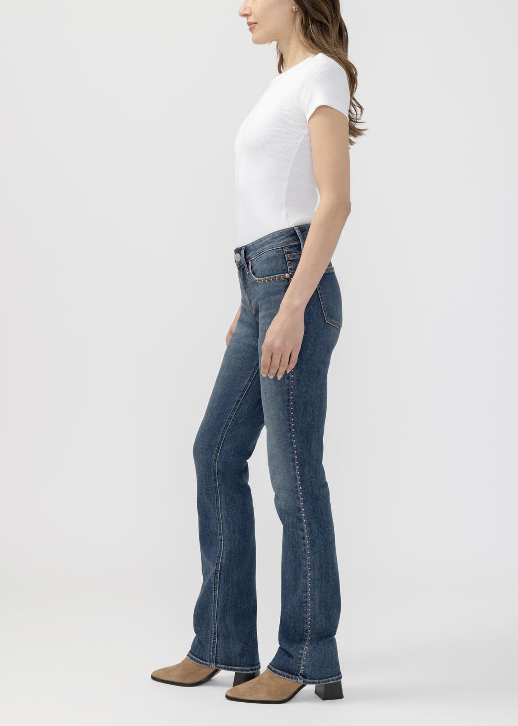 SILVER JEANS SILVER JEANS-SUKI SLIM BOOTCUT JEANS-L93616CVS361