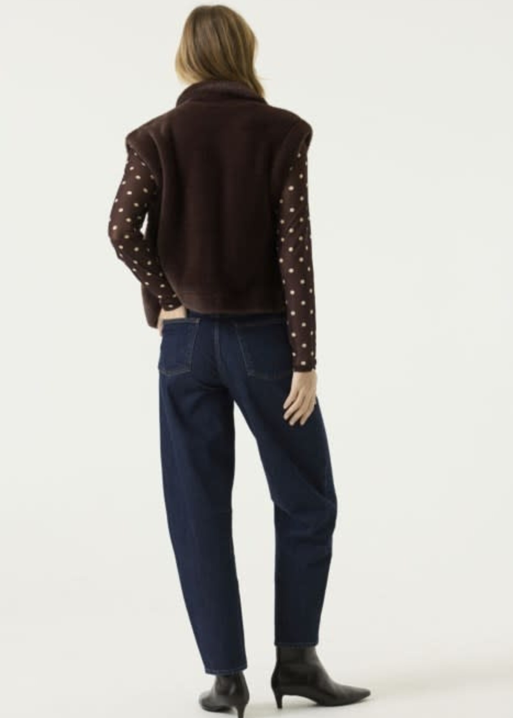 GARCIA GARCIA-VESTE EFFET FOURRURE-T260293