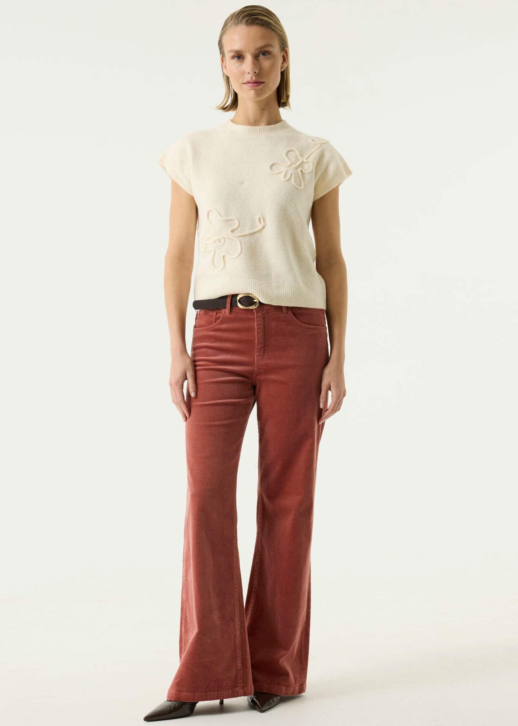 GARCIA GARCIA-PANTALON EN VELOURS CÔTELÉ-CELIA 249
