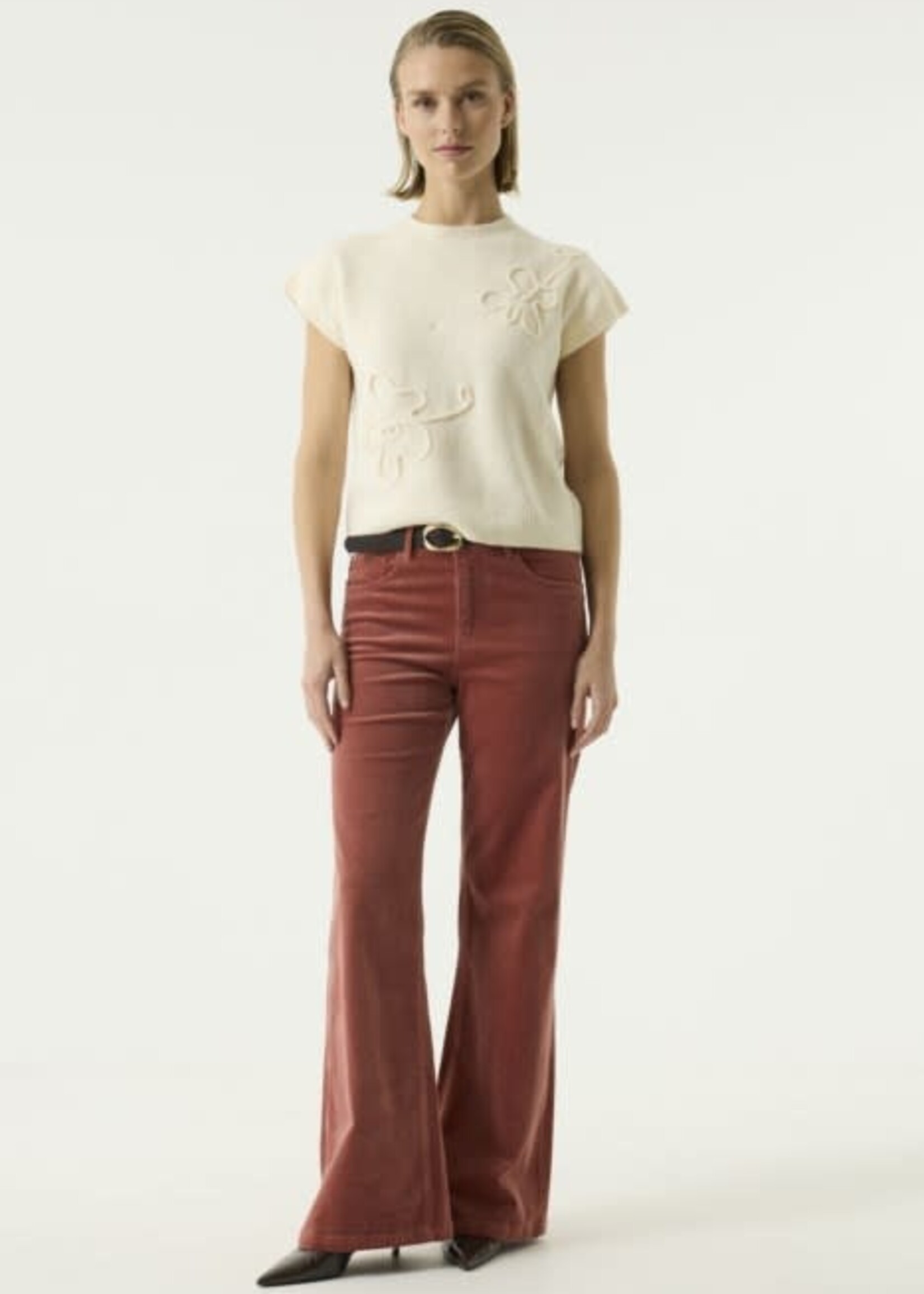 GARCIA-PULL À MANCHES COURTES-T260241