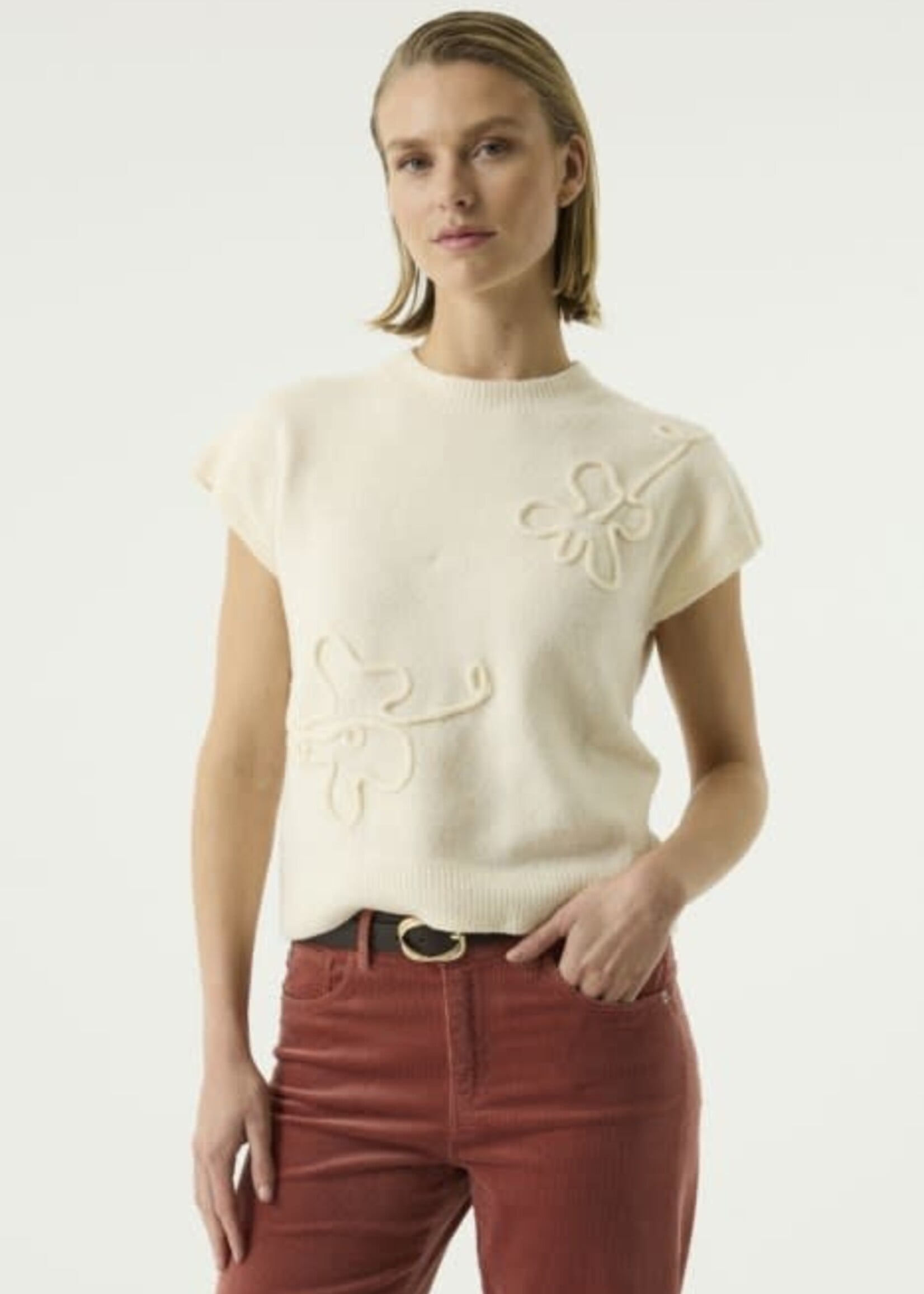 GARCIA-PULL À MANCHES COURTES-T260241