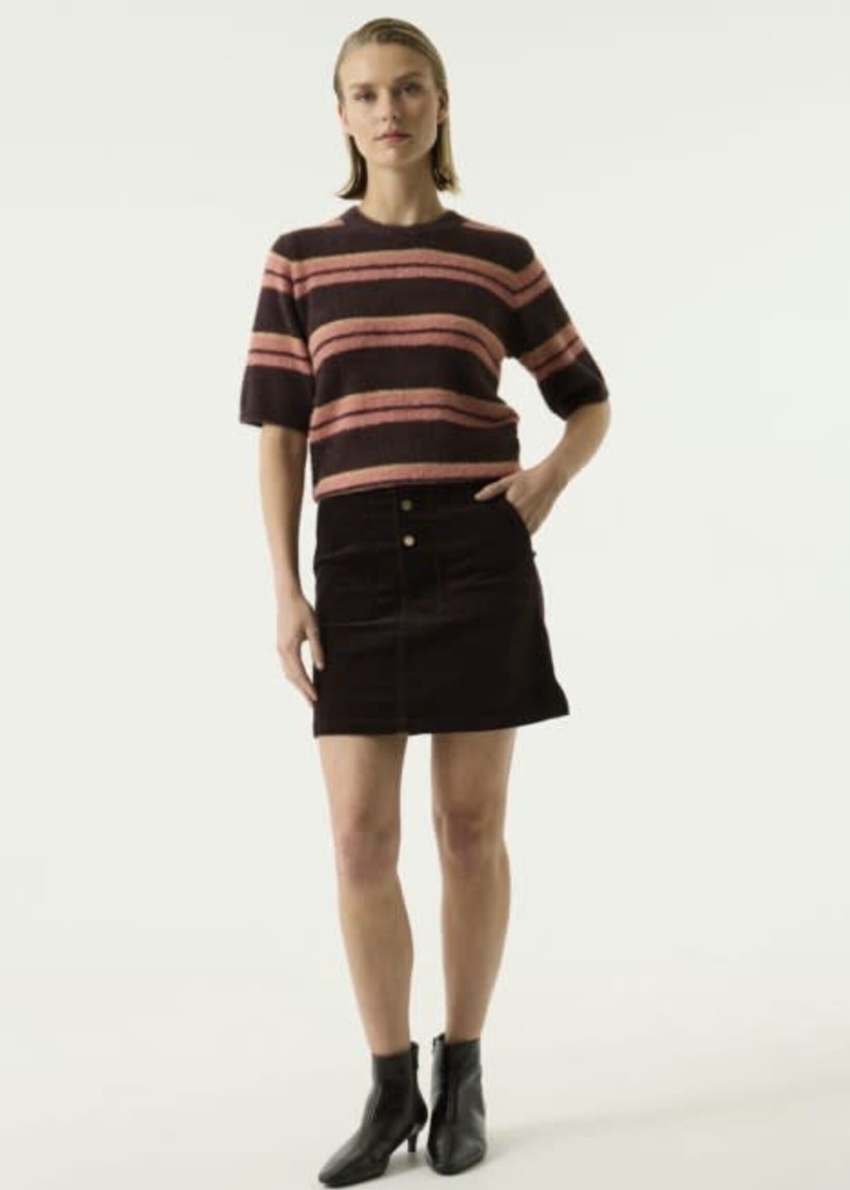 GARCIA GARCIA-JUPE EN VELOURS-T260321