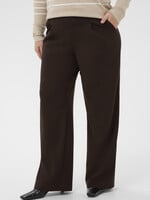 KAFFE CURVE KAFFE CURVE-PANTALON JAMBE LARGE-10584096