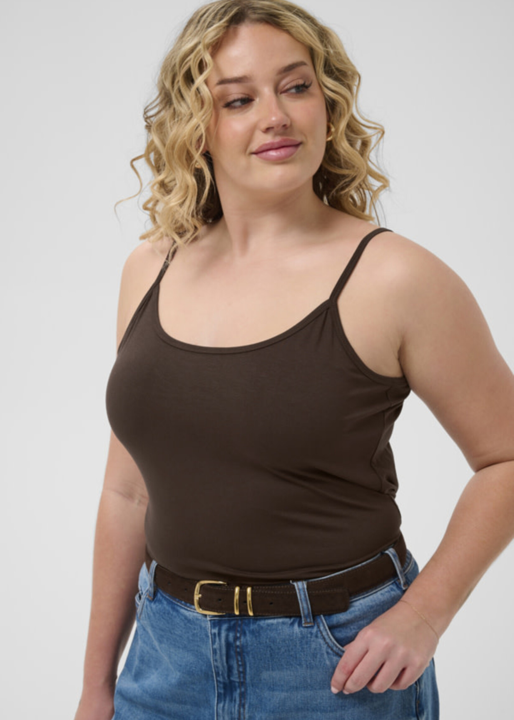 KAFFE CURVE KAFFE CURVE-CAMISOLE-10582744