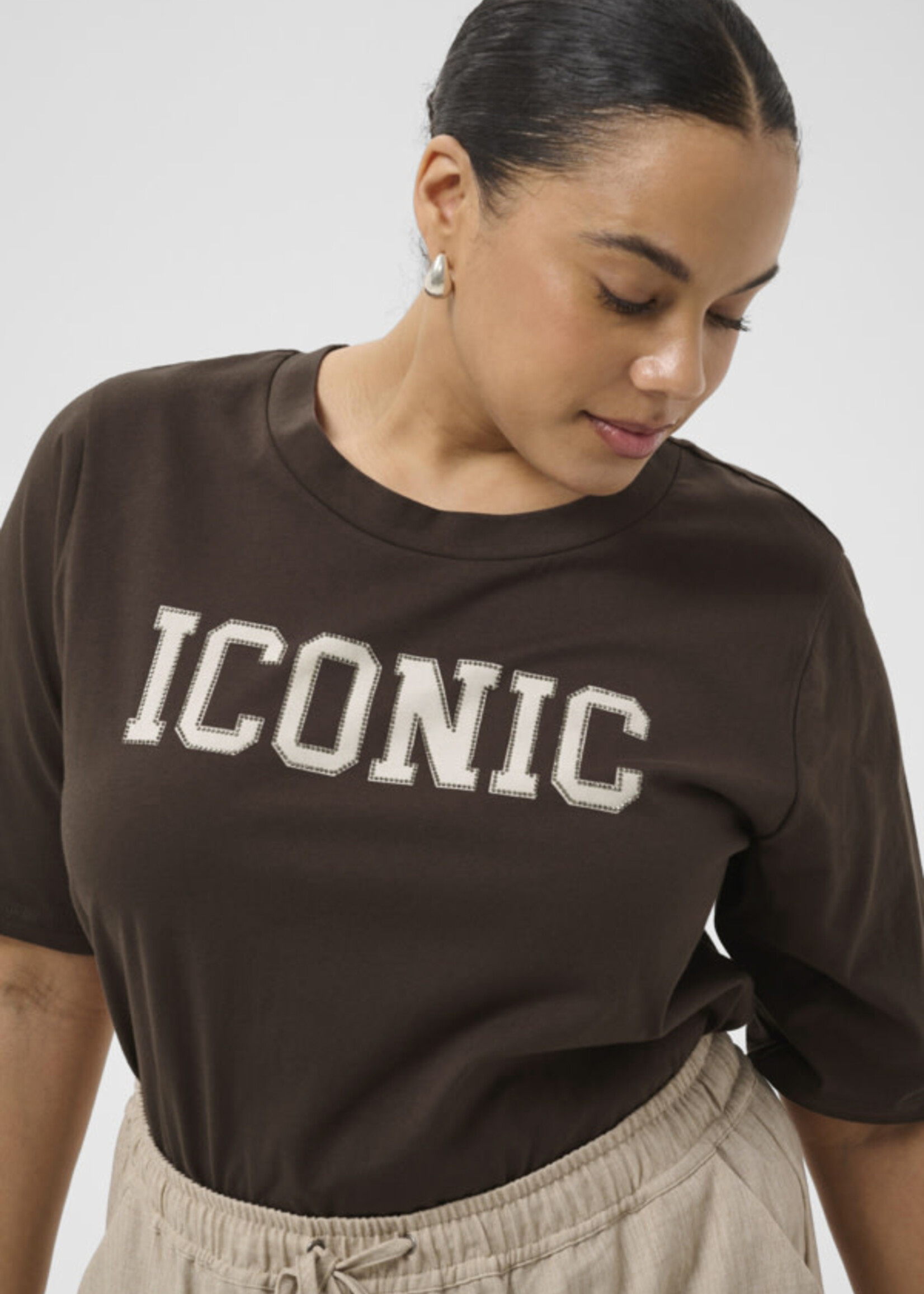 KAFFE CURVE KAFFE CURVE-T-SHIRT-10584242
