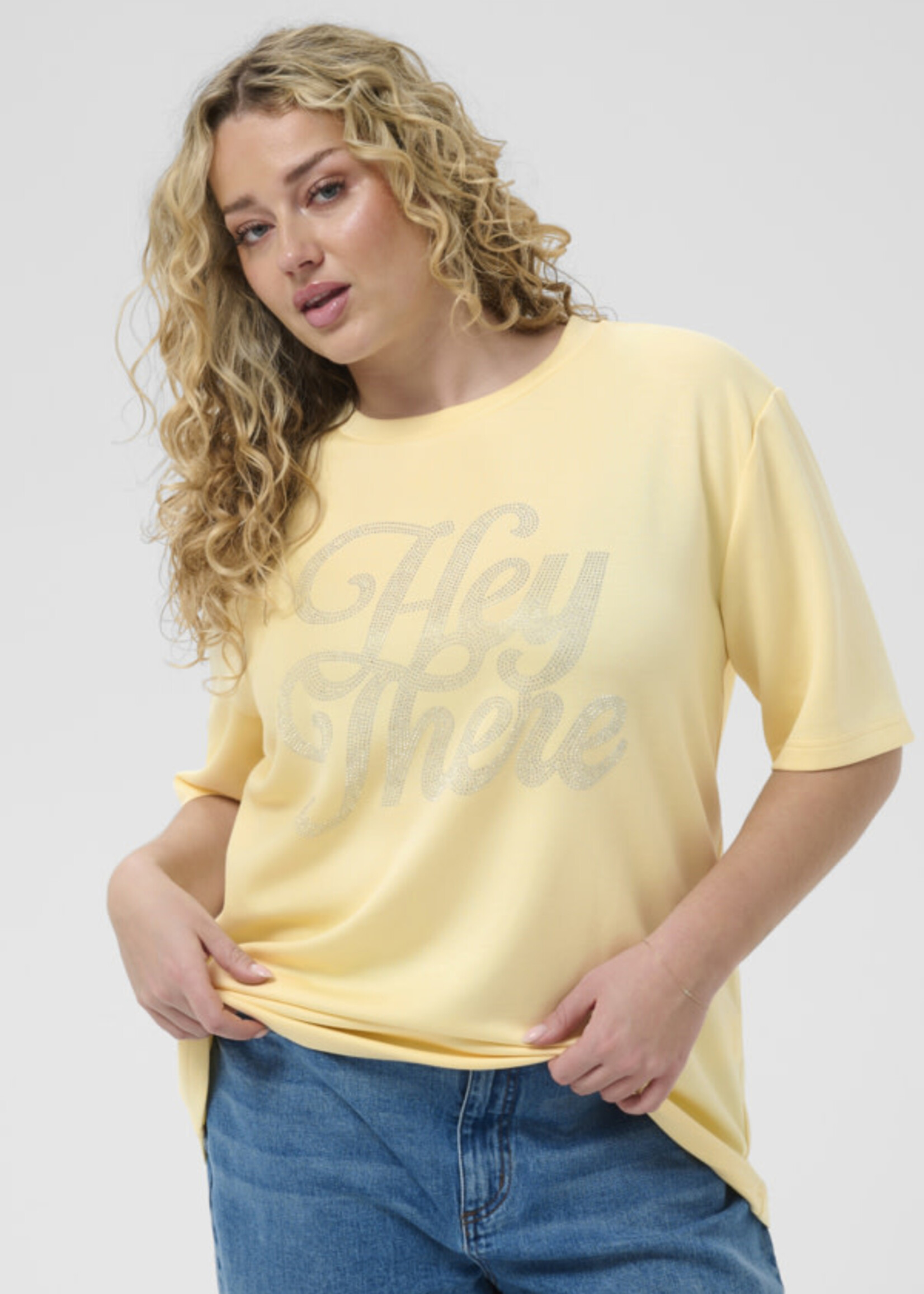KAFFE CURVE KAFFE CURVE-T-SHIRT-10584253