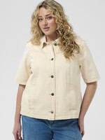 KAFFE CURVE KAFFE CURVE-BLOUSE EN JEANS-10584271