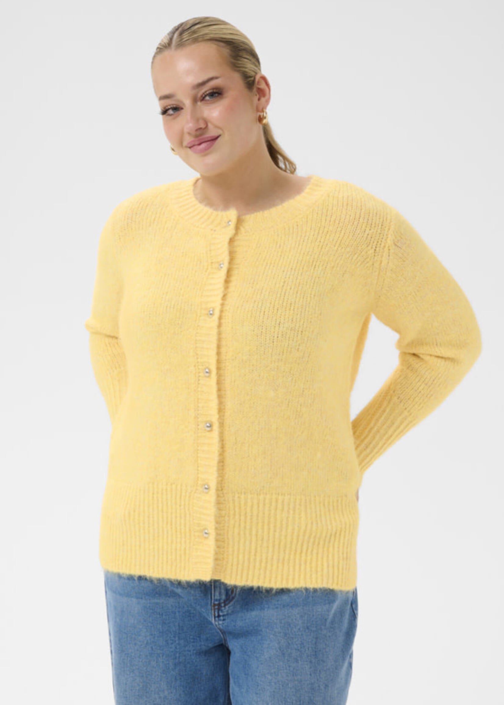 KAFFE CURVE KAFFE CURVE-CARDIGAN-10584280
