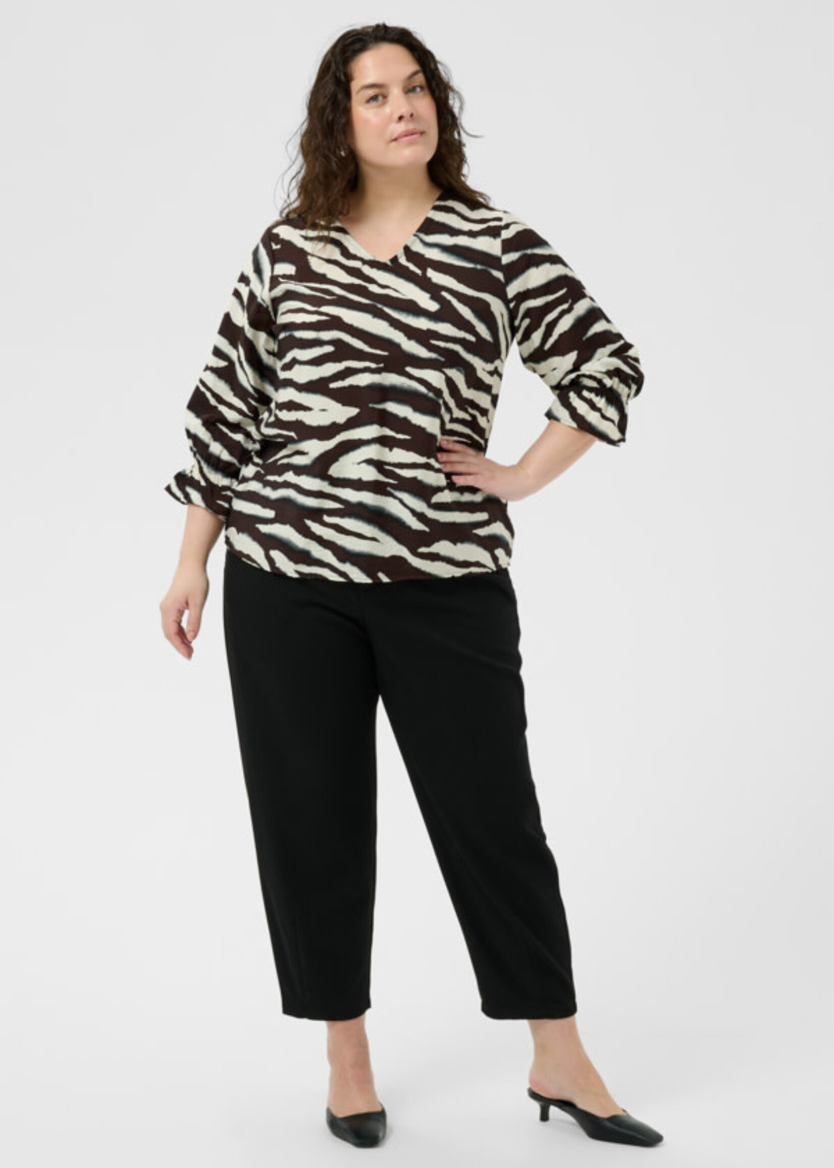 KAFFE CURVE KAFFE CURVE-BLOUSE-10584281