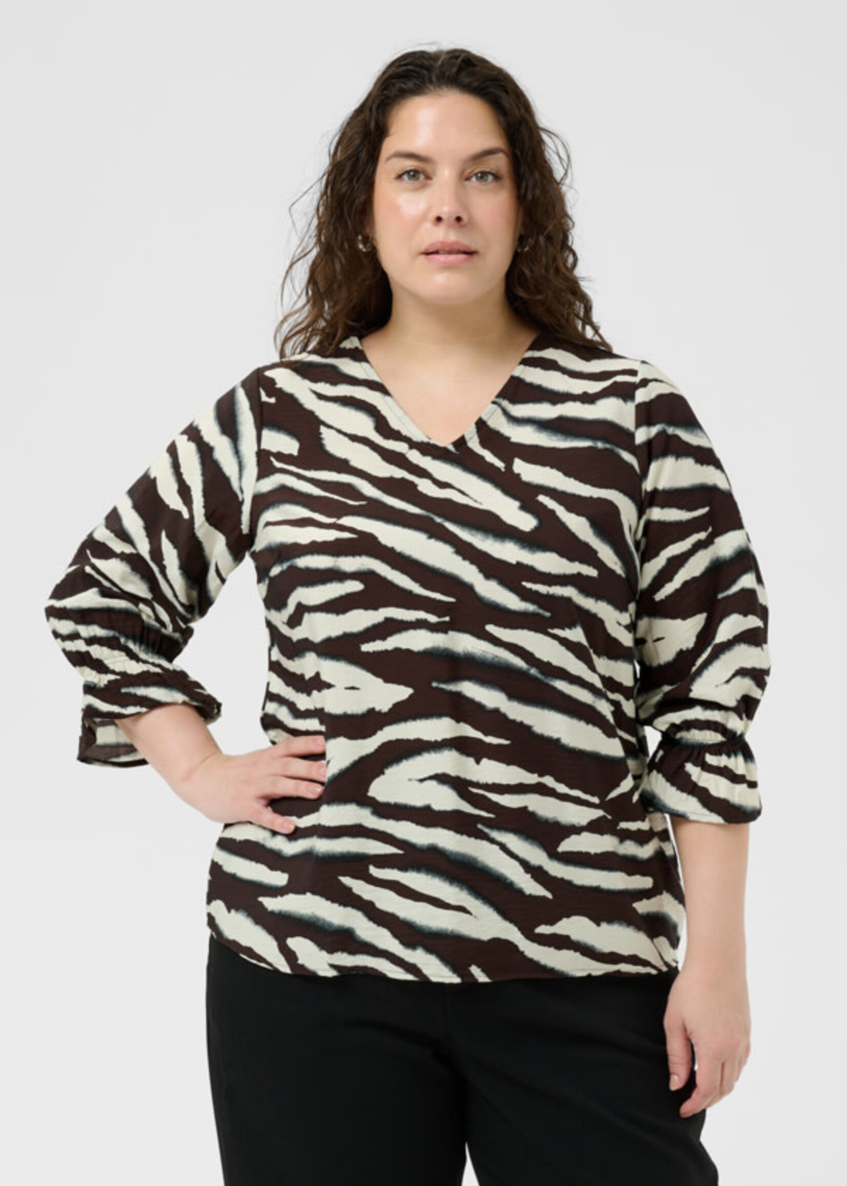KAFFE CURVE KAFFE CURVE-BLOUSE-10584281