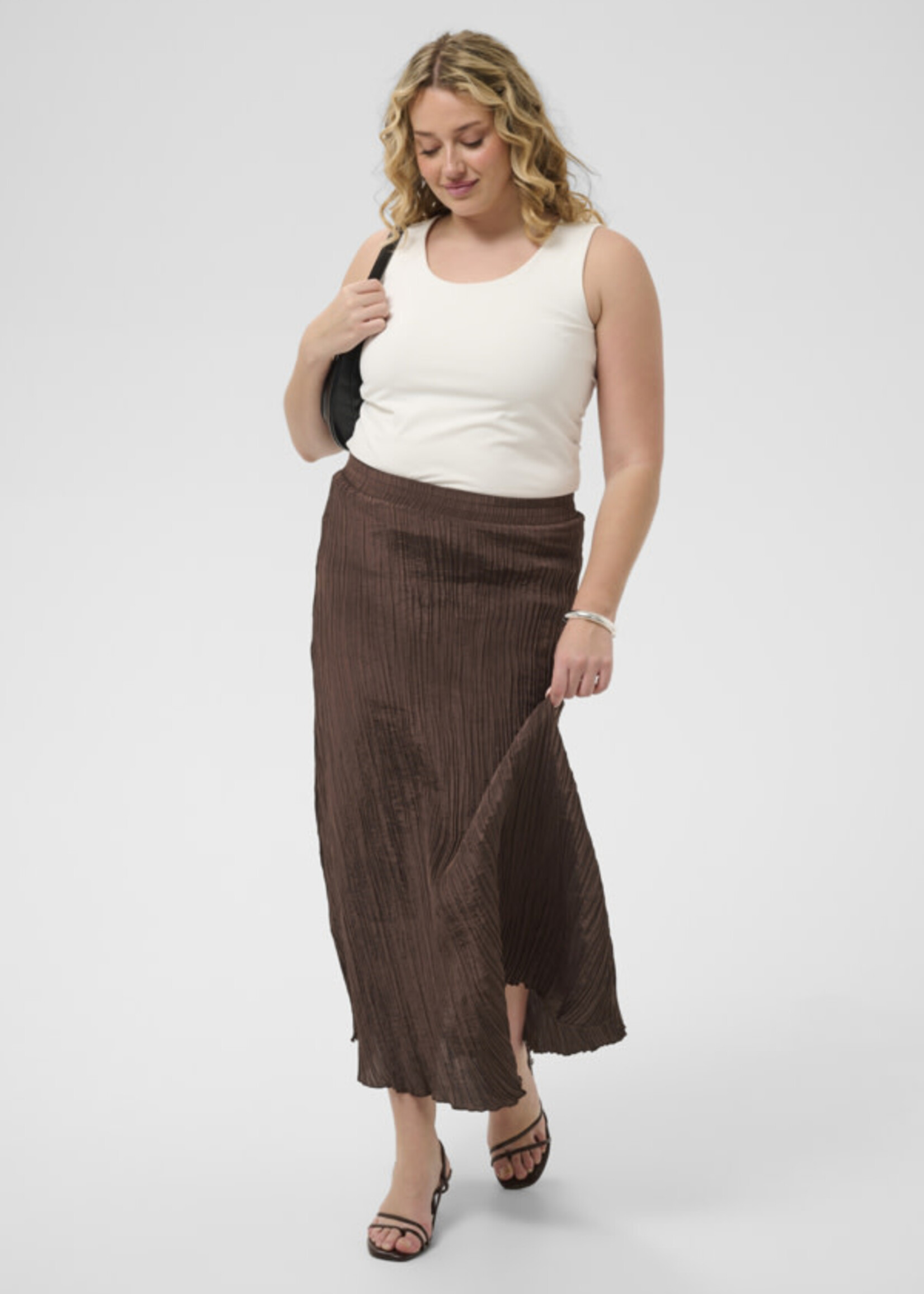 KAFFE CURVE KAFFE CURVE-JUPE LONGUE-10584293