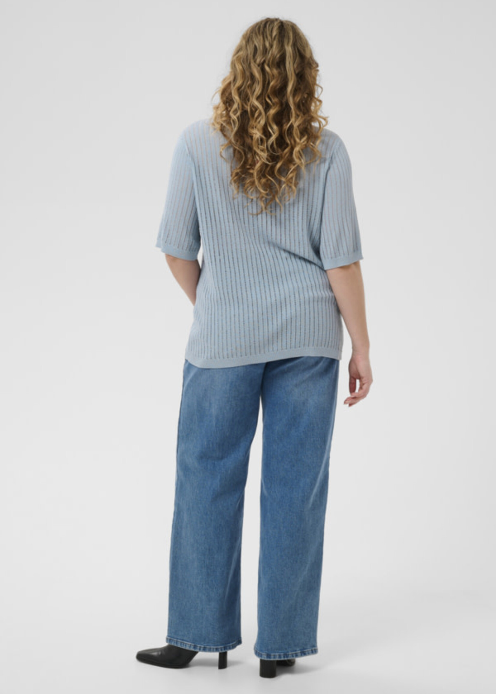 KAFFE CURVE KAFFE CURVE-CHANDAIL COL EN V-10584297
