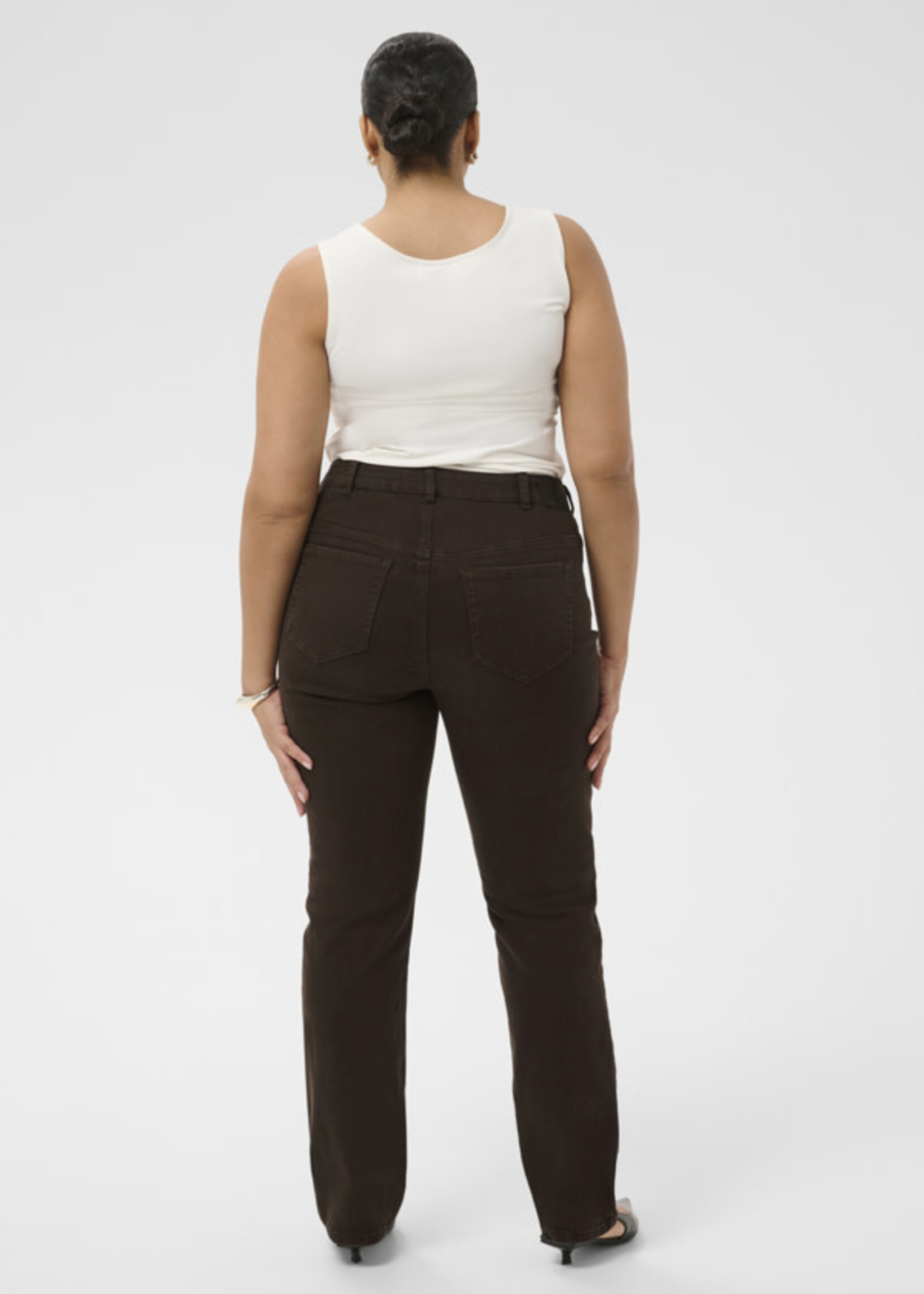KAFFE CURVE KAFFE CURVE-JEANS JAMBE DROITE-10584310