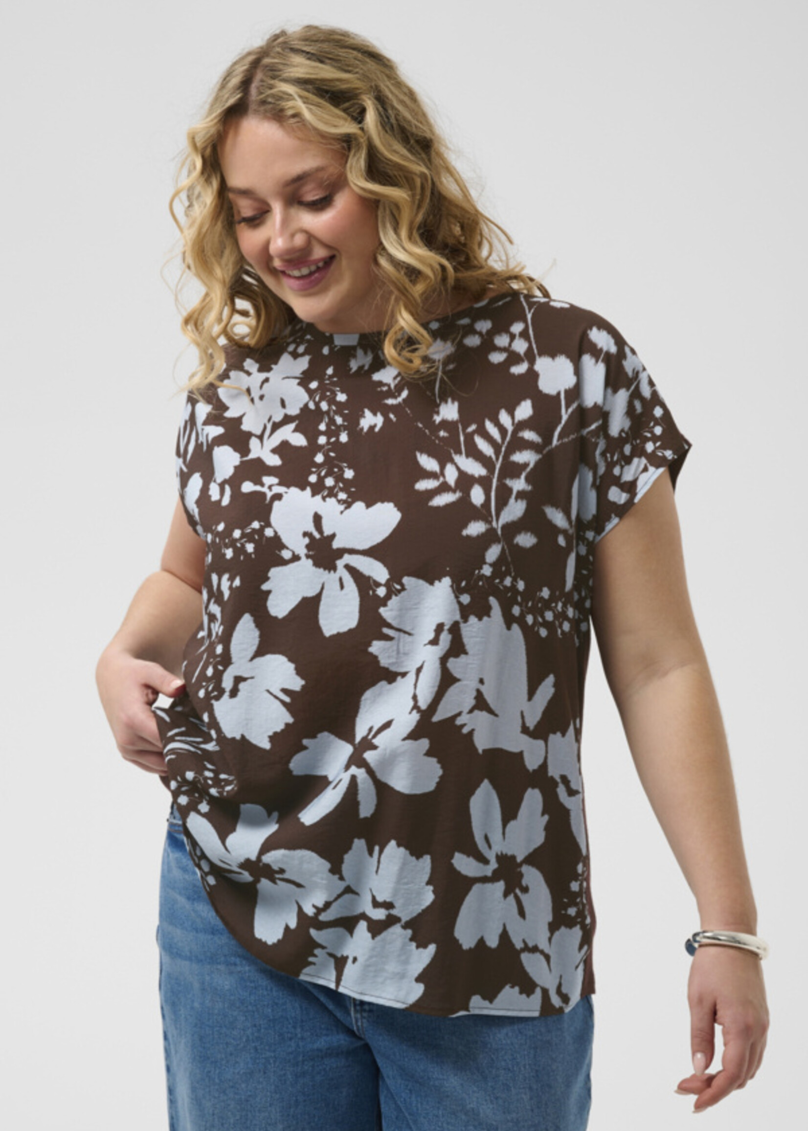 KAFFE CURVE KAFFE CURVE-BLOUSE-10584313