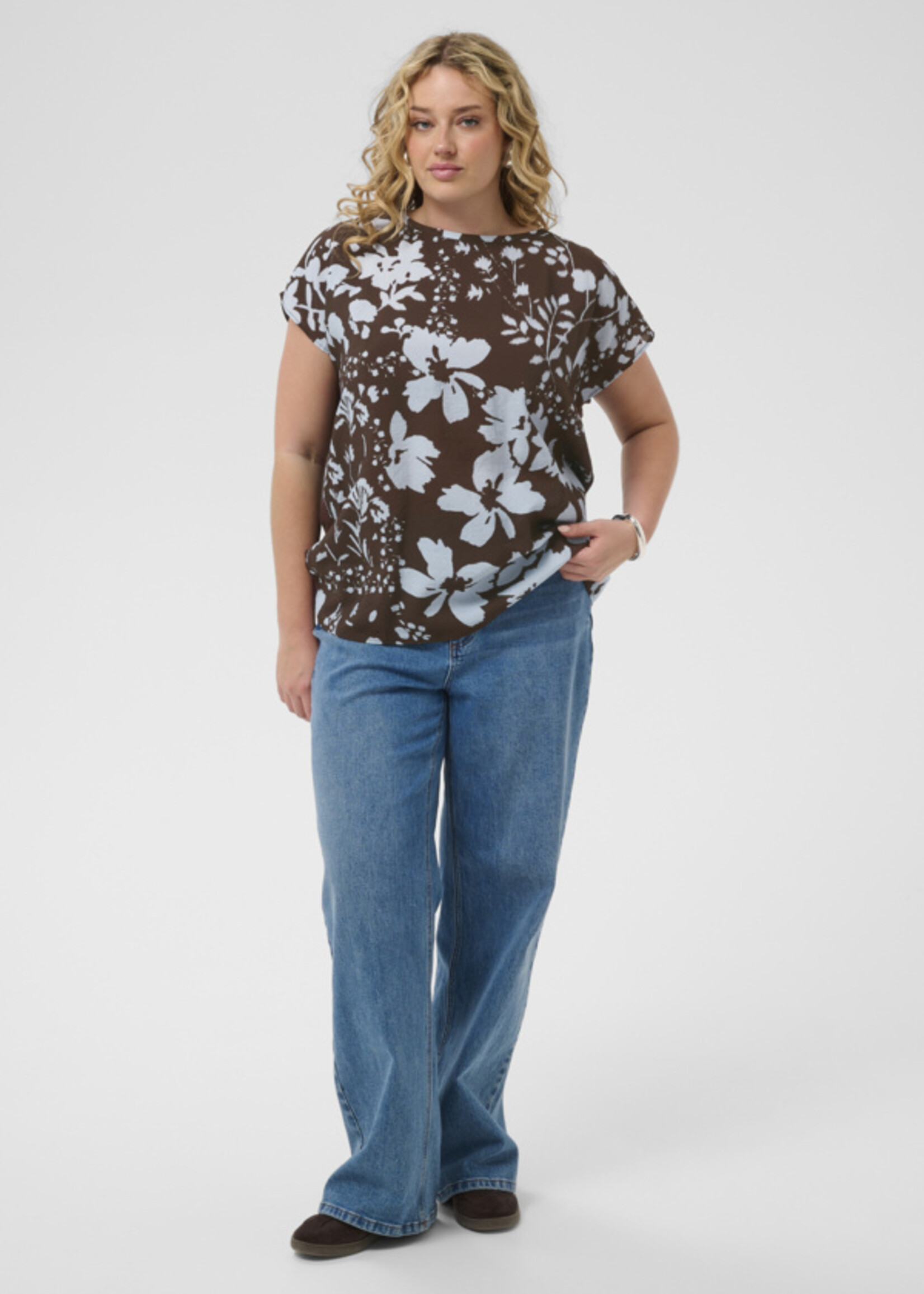 KAFFE CURVE KAFFE CURVE-BLOUSE-10584313