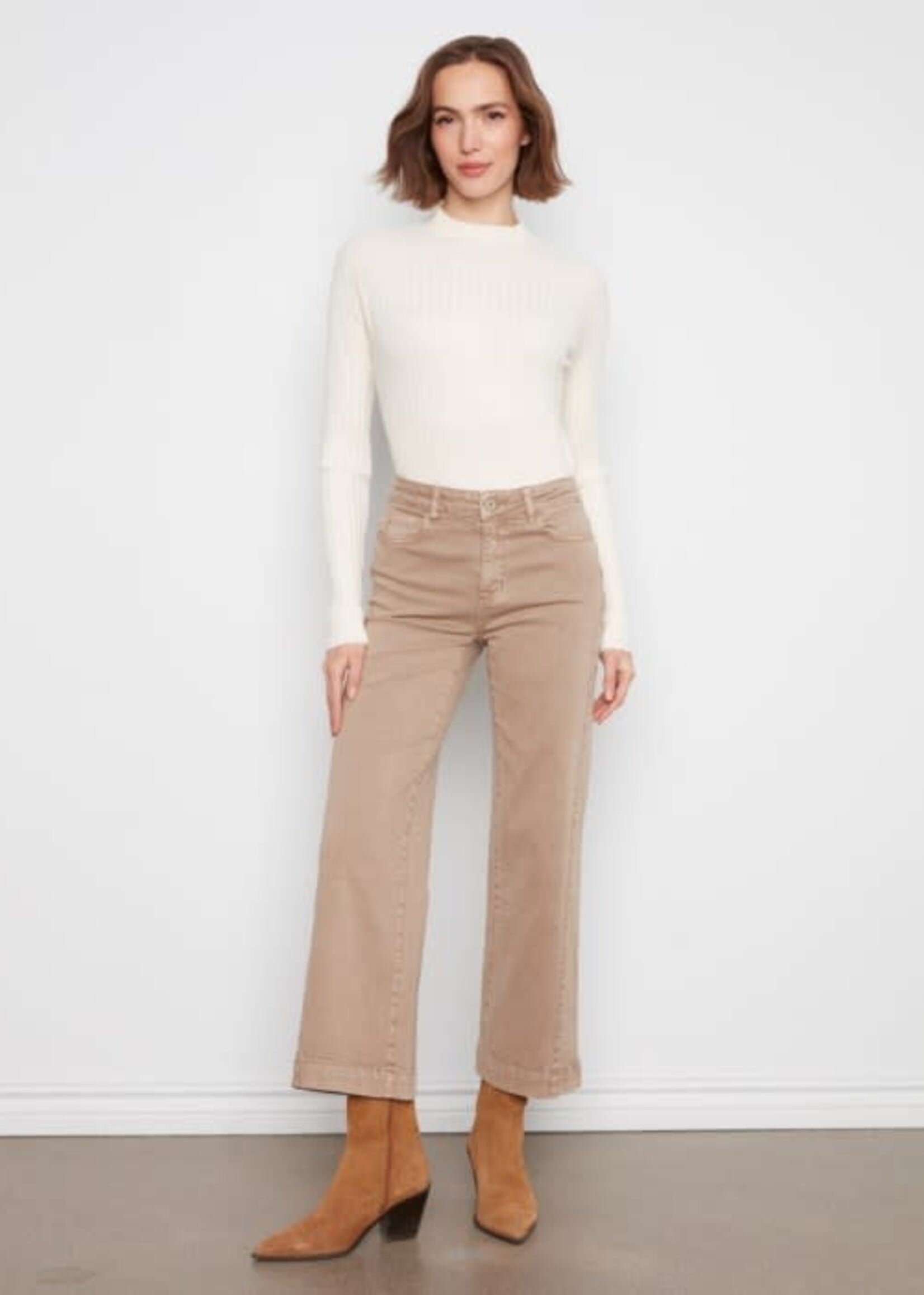 CHARLIE B CHARLIE B-PANTALON JAMBE LARGE-C5816