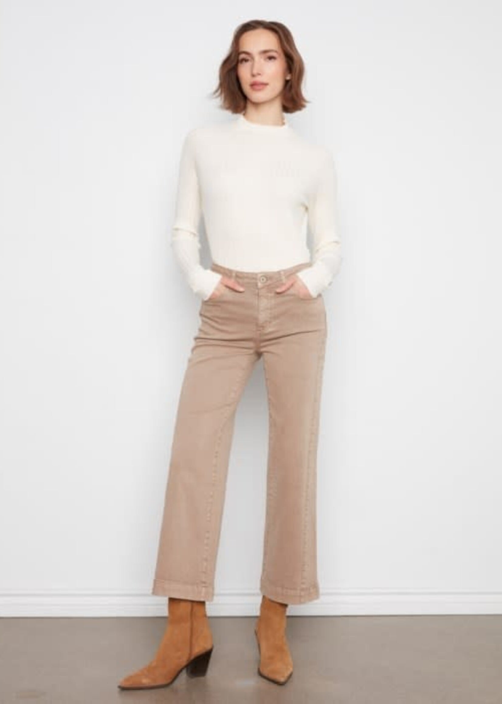 CHARLIE B CHARLIE B-PANTALON JAMBE LARGE-C5816