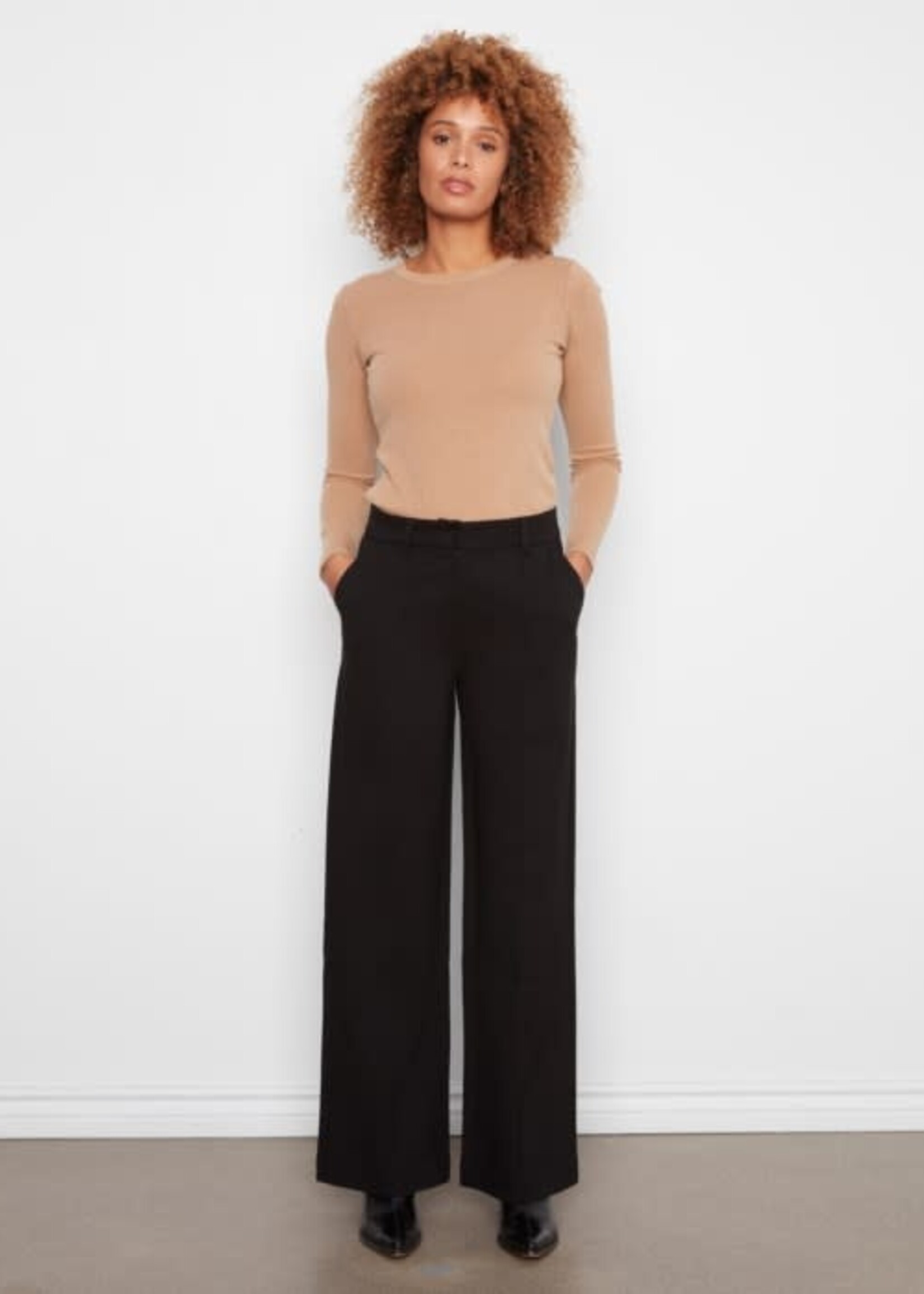 CHARLIE B CHARLIE B-PANTALON JAMBE LARGE-C5825