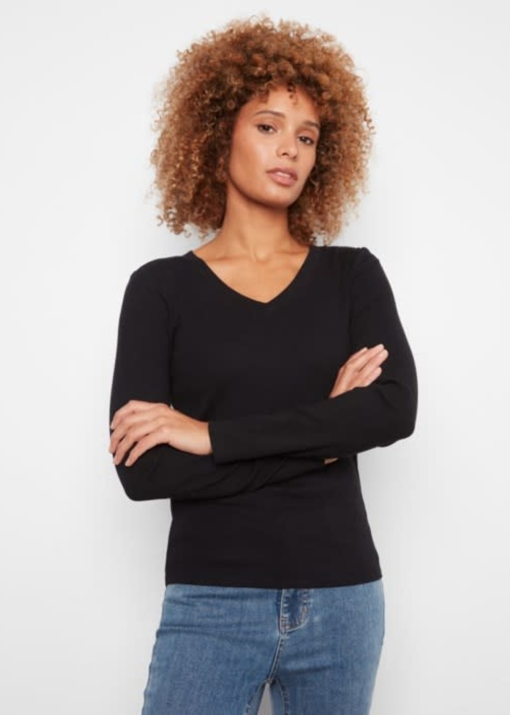 CHARLIE B CHARLIE B-CHANDAIL MANCHES LONGUES-C1453PK