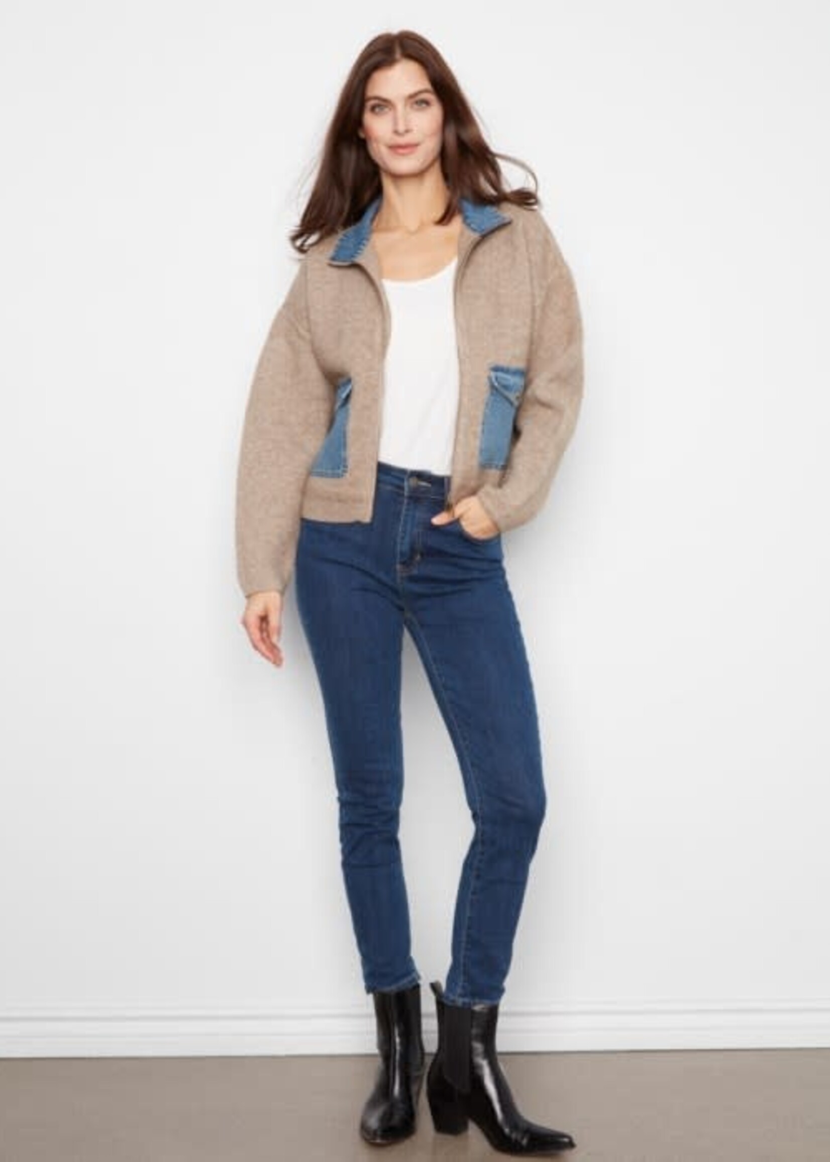 CHARLIE B CHARLIE B-CHANDAIL MANCHES LONGUES-C2045