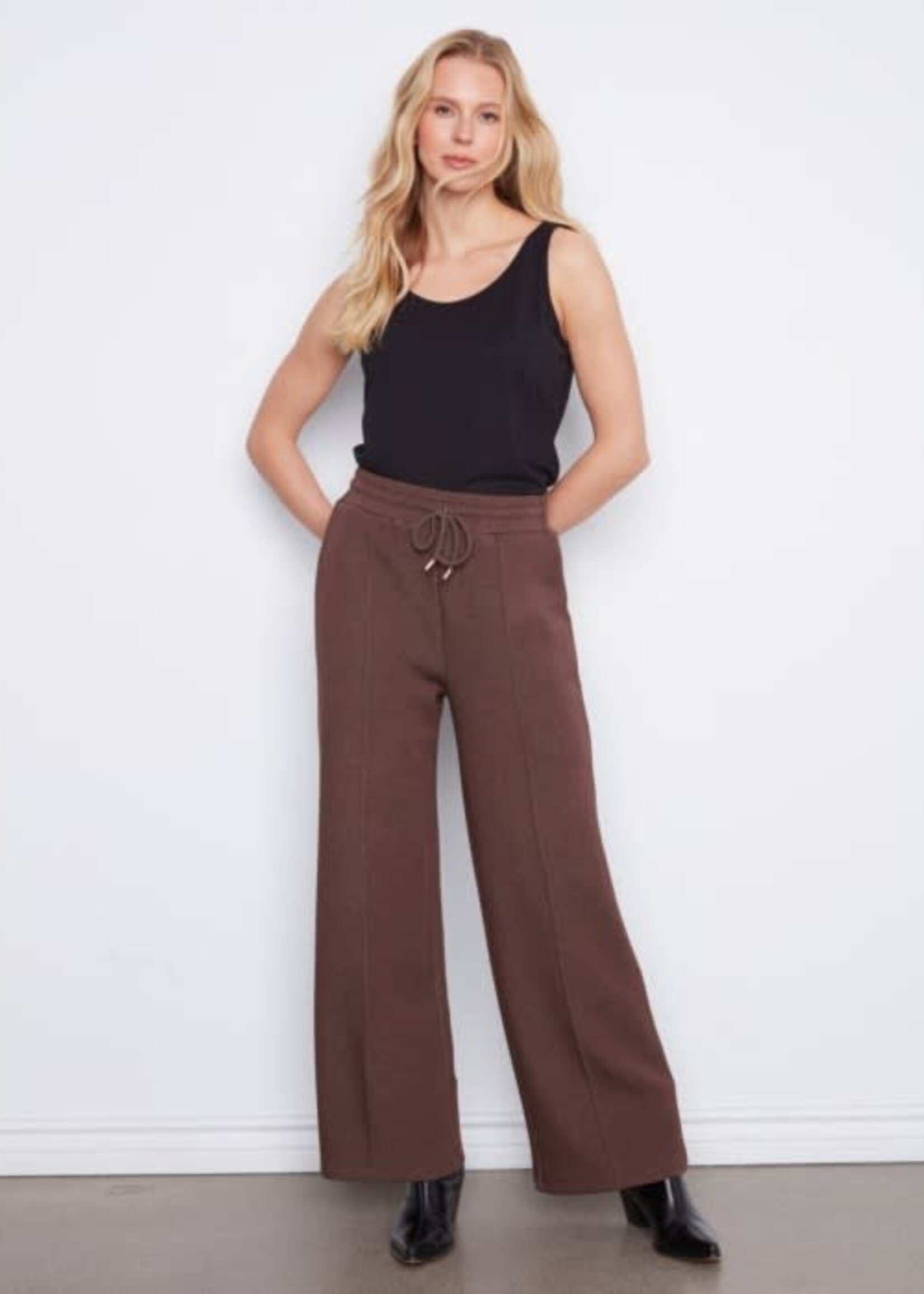 CHARLIE B CHARLIE B-PANTALON JAMBE LARGE-C5818
