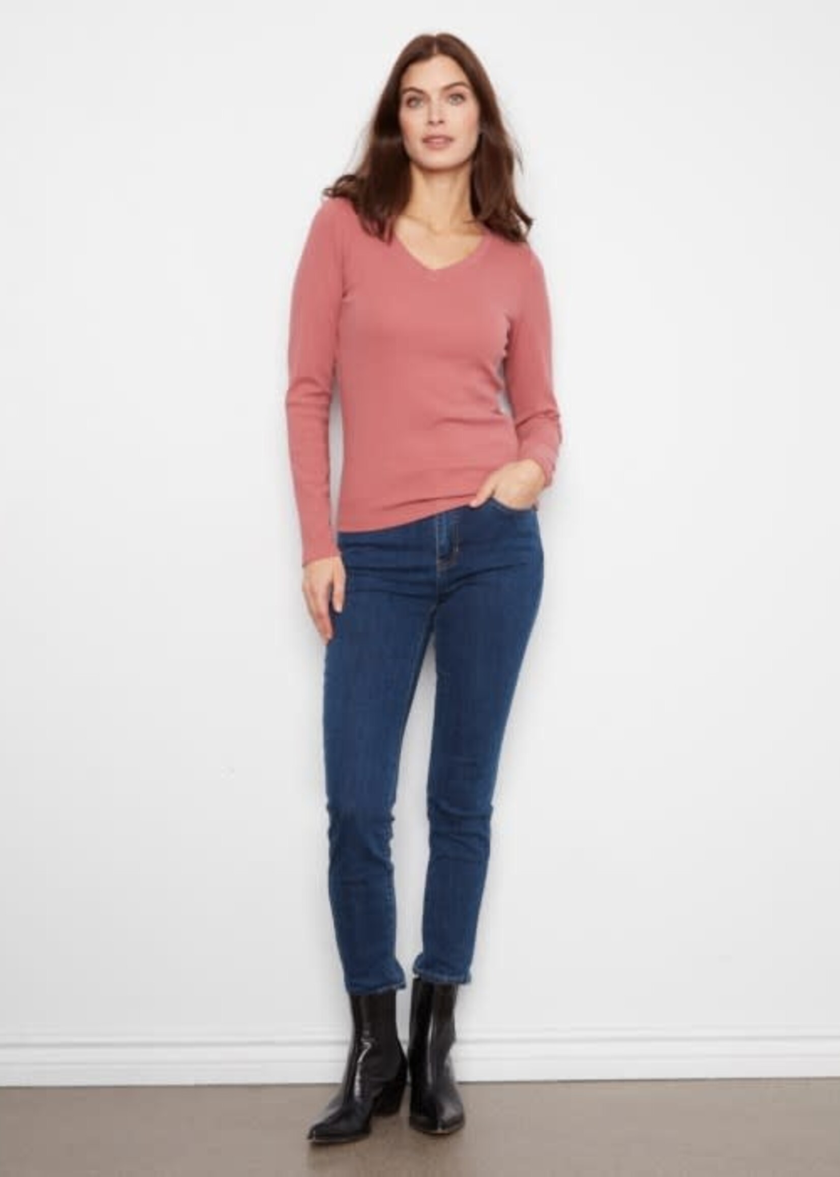 CHARLIE B CHARLIE B-CHANDAIL MANCHES LONGUES-C1453PK