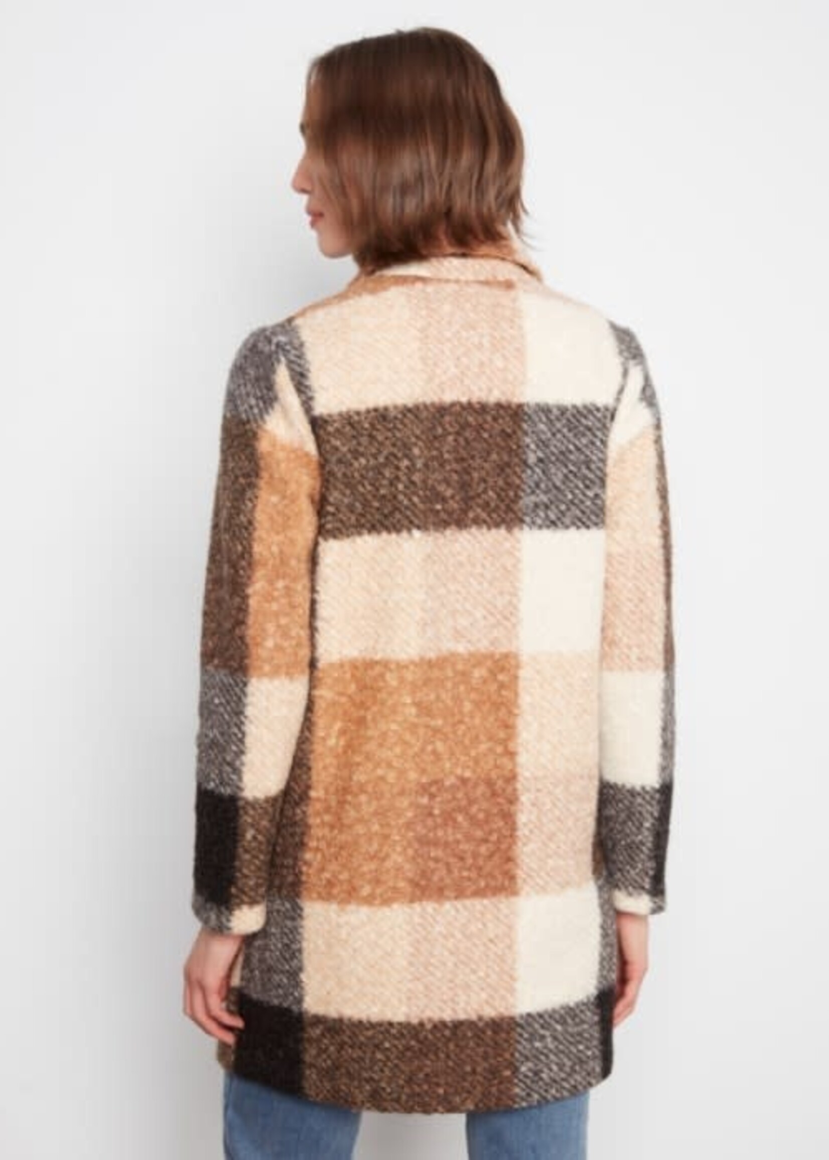 CHARLIE B CHARLIE B-MANTEAU À CARREAUX-C6141ZR