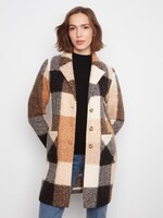 CHARLIE B CHARLIE B-MANTEAU À CARREAUX-C6141ZR