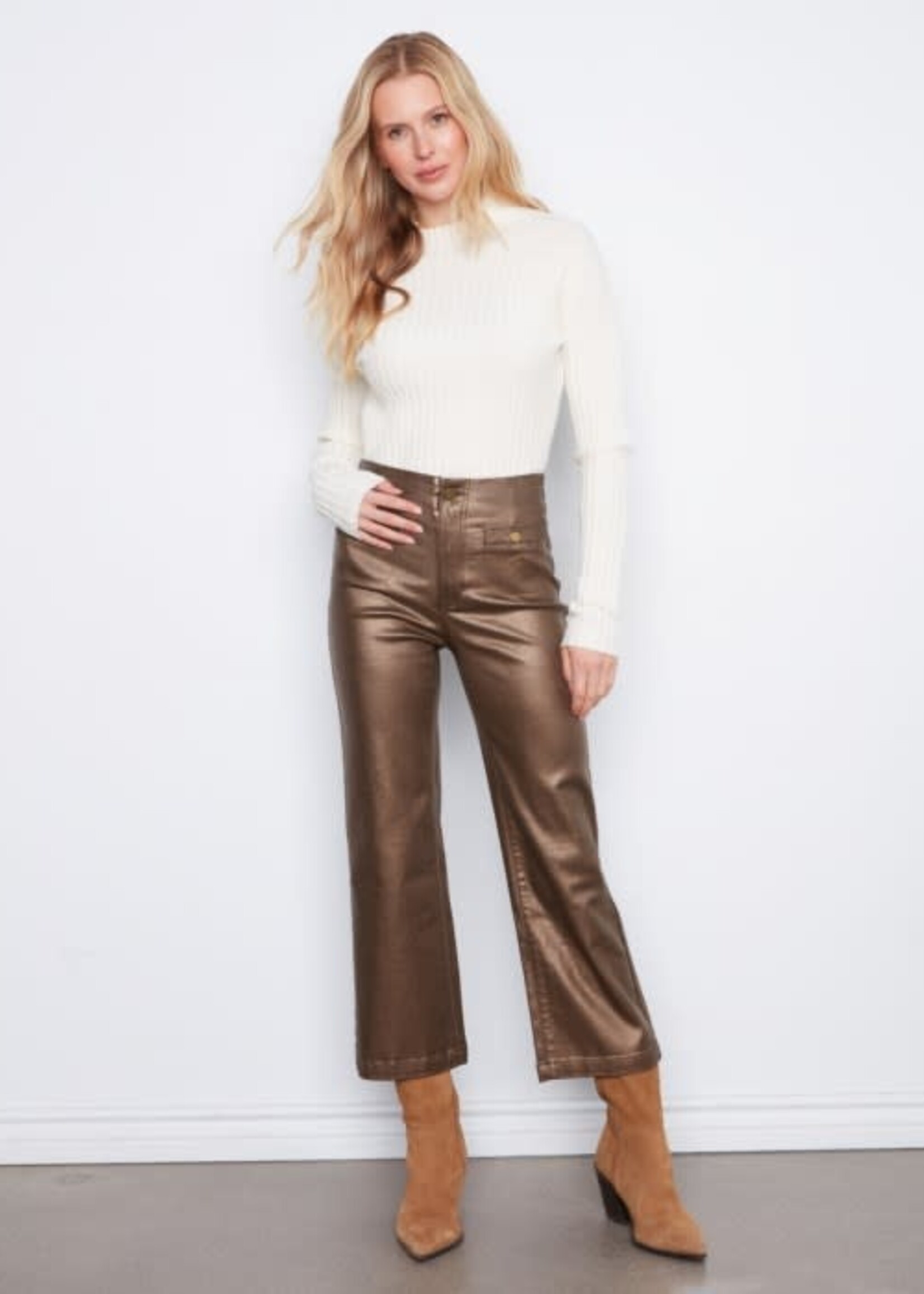 CHARLIE B CHARLIE B-PANTALON ÉVASÉ-C5562RR