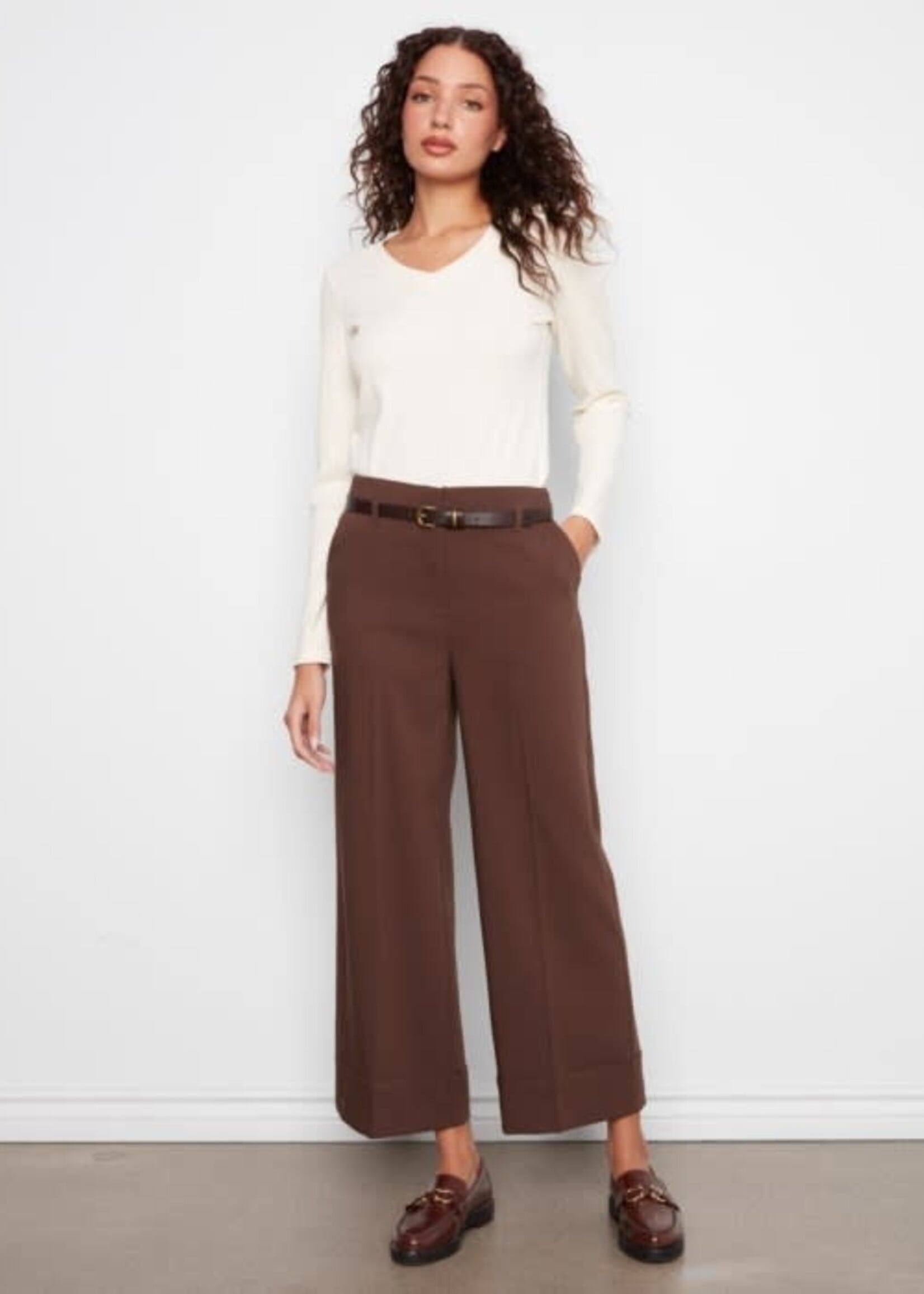 CHARLIE B CHARLIE B-PANTALON JAMBE LARGE-C5809