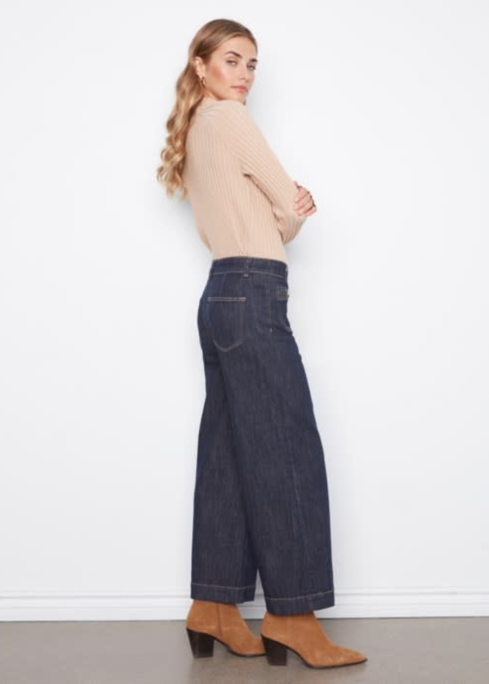 CHARLIE B CHARLIE B-JEANS JAMBES LARGE-C5538D
