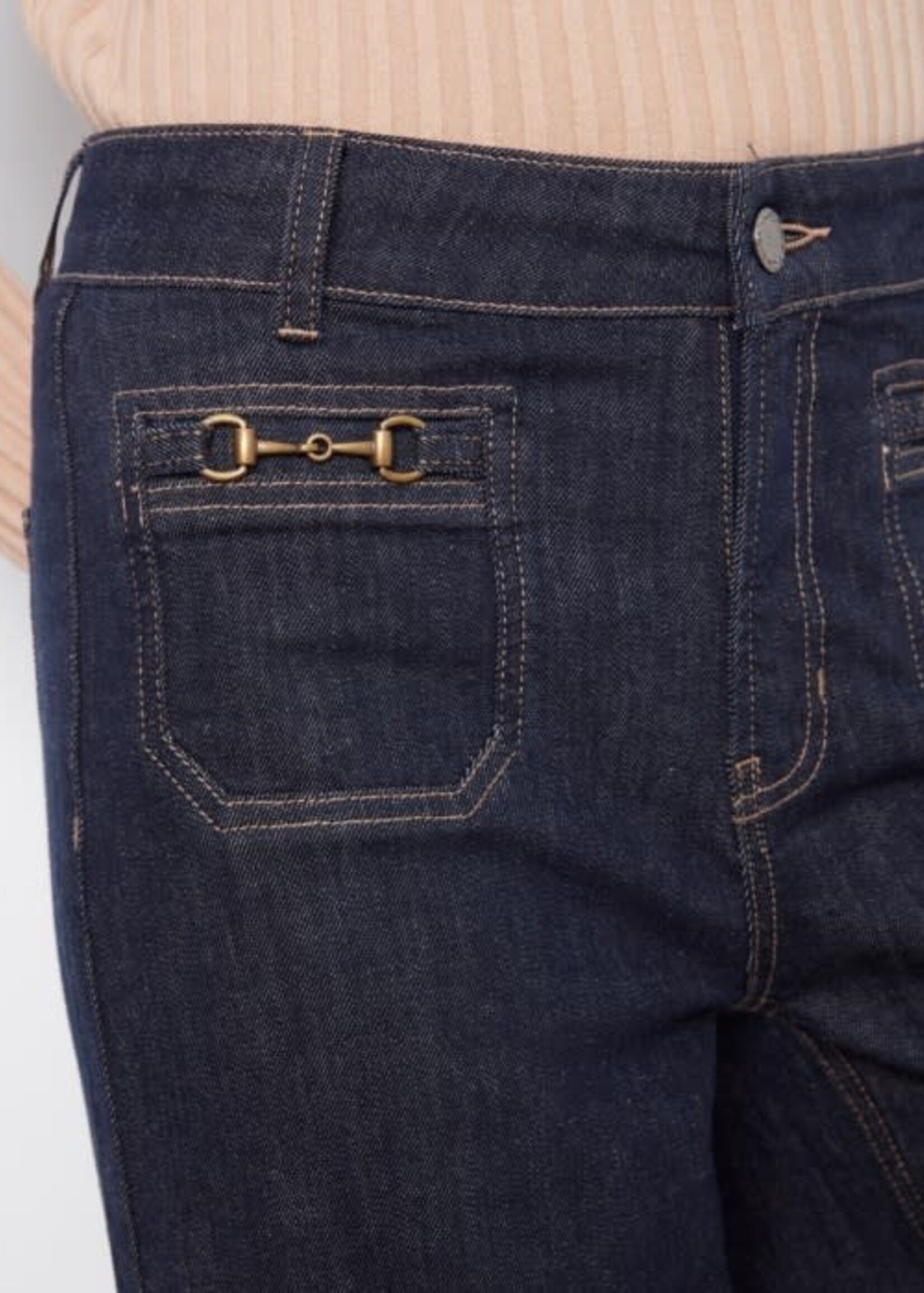 CHARLIE B CHARLIE B-JEANS JAMBE LARGE-C5538D