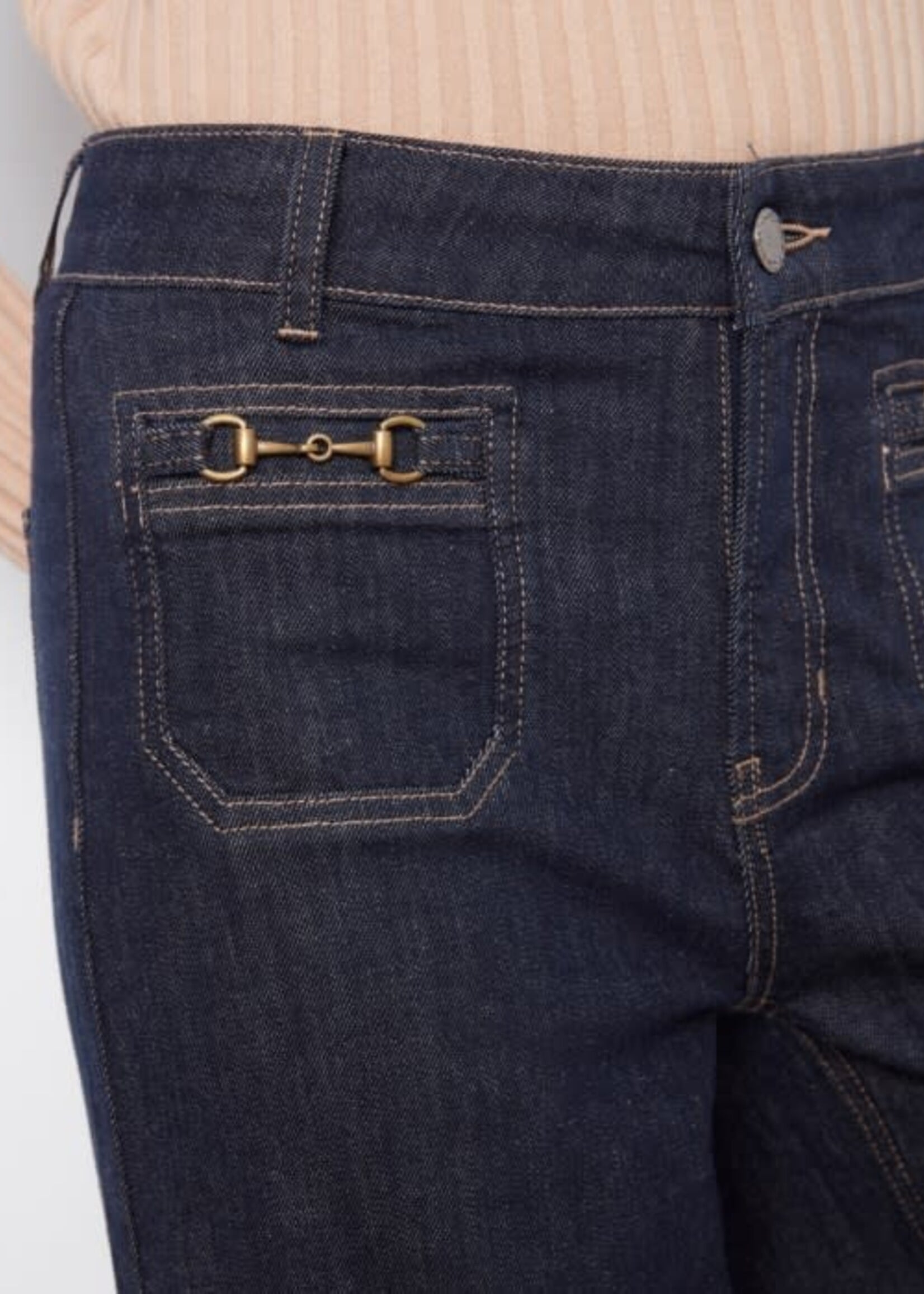 CHARLIE B CHARLIE B-JEANS JAMBES LARGE-C5538D