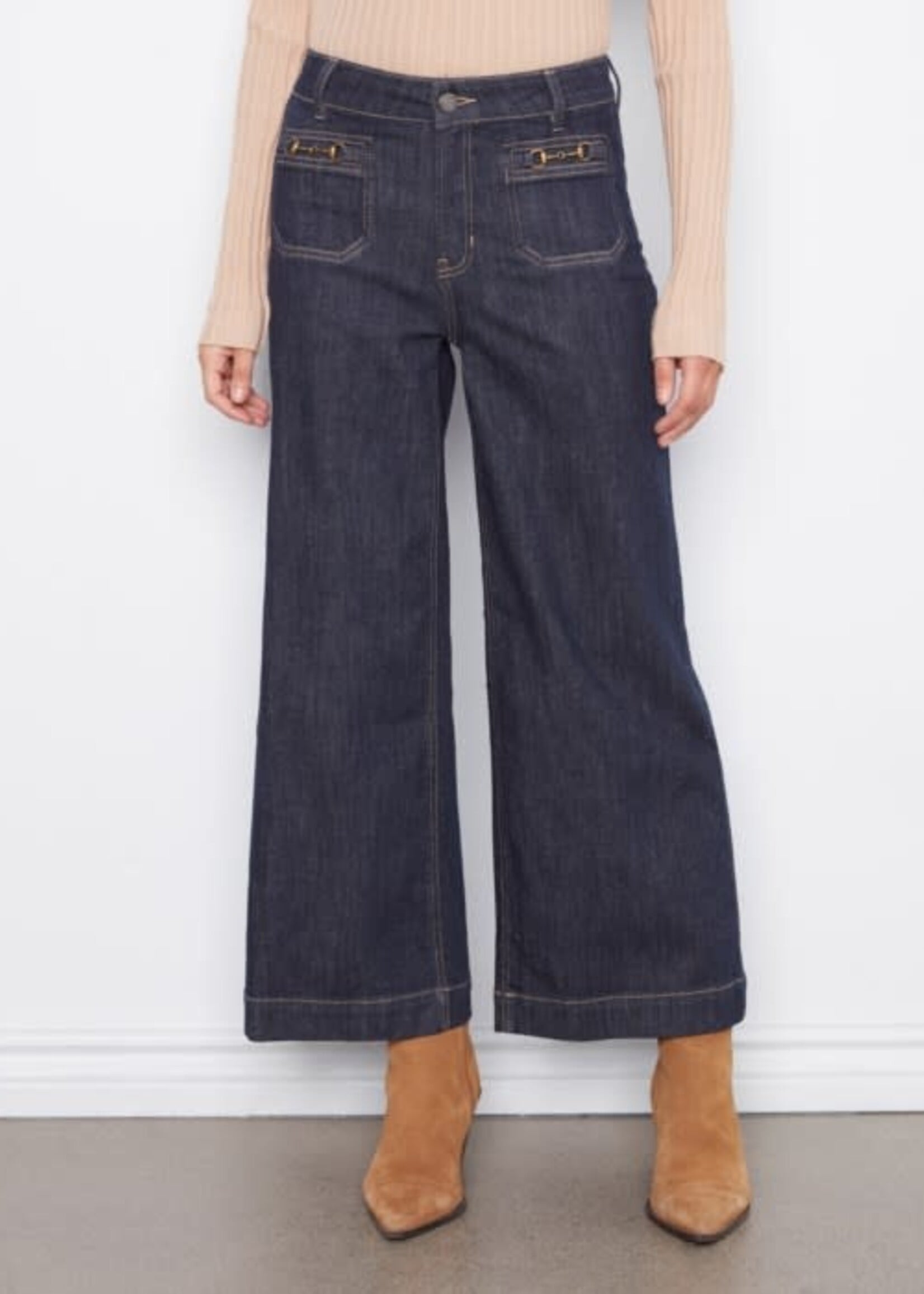 CHARLIE B CHARLIE B-JEANS JAMBES LARGE-C5538D