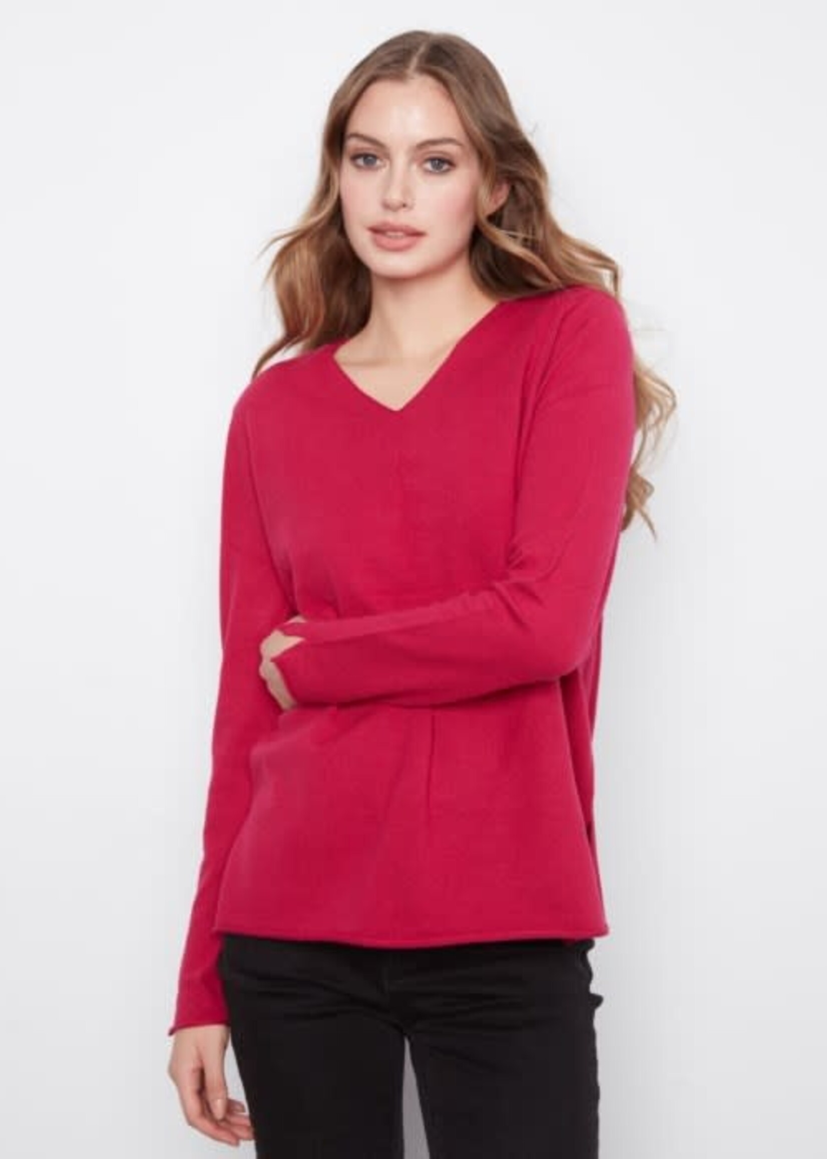 CHARLIE B CHARLIE B-CHANDAIL MANCHES LONGUES-C2279RPR