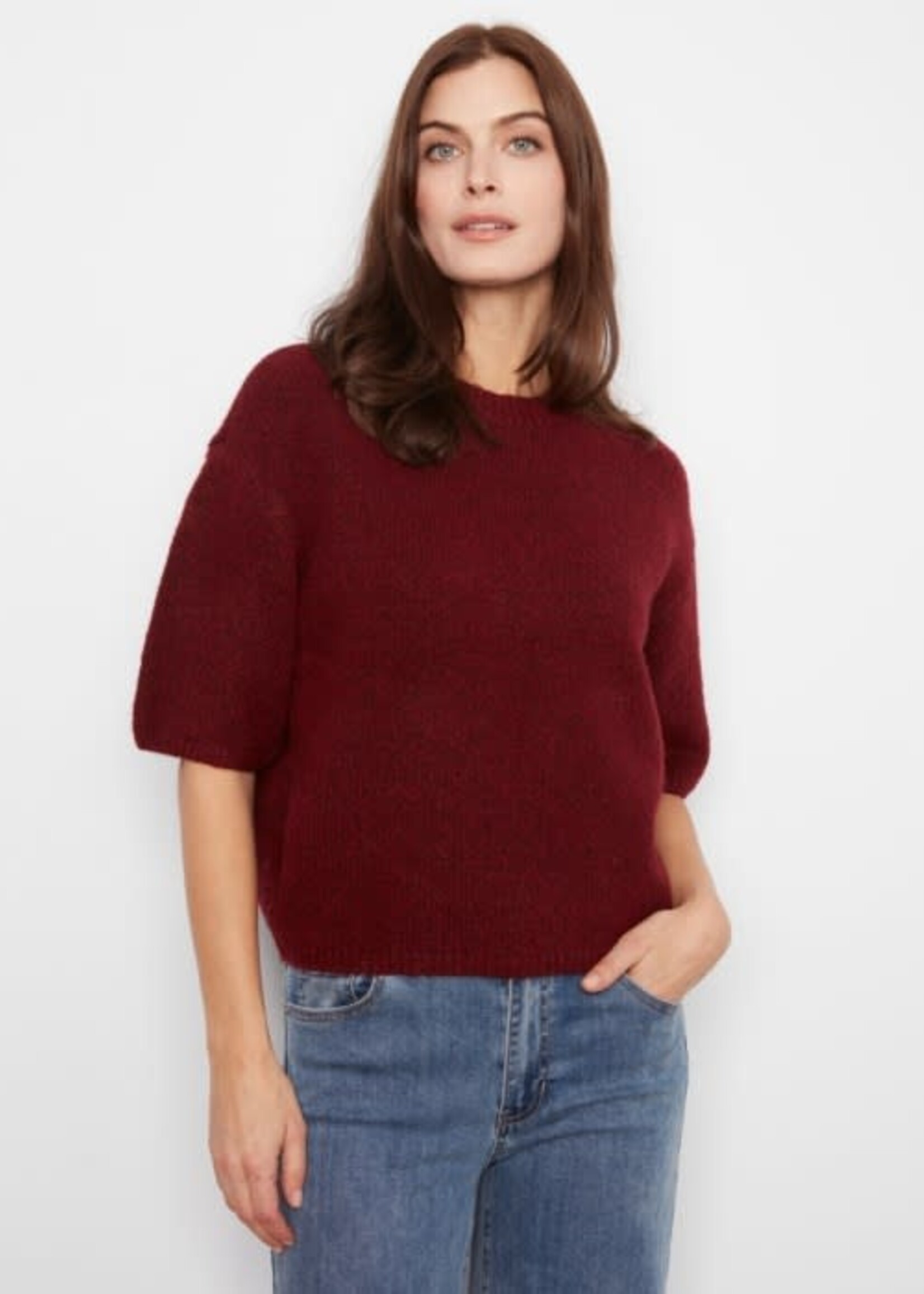 CHARLIE B CHARLIE B-PULL À MANCHES COURTES-C2858R