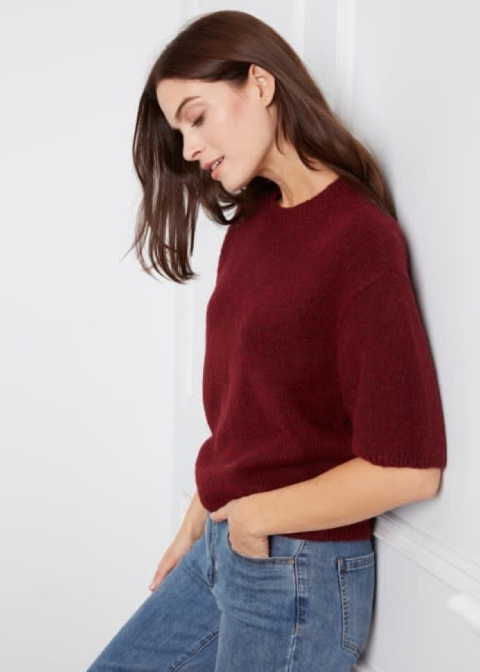 CHARLIE B CHARLIE B-PULL À MANCHES COURTES-C2858R