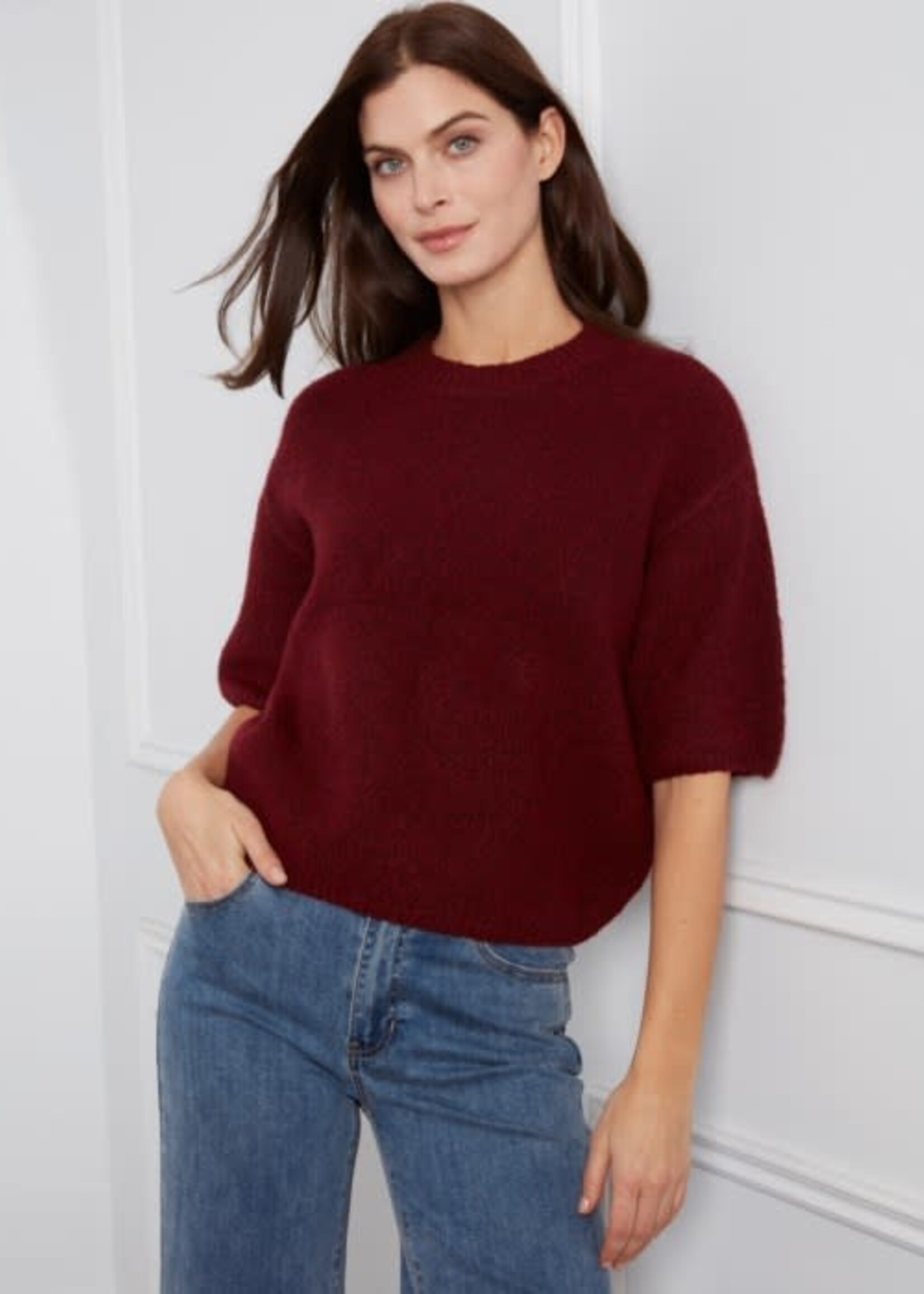 CHARLIE B CHARLIE B-PULL À MANCHES COURTES-C2858R