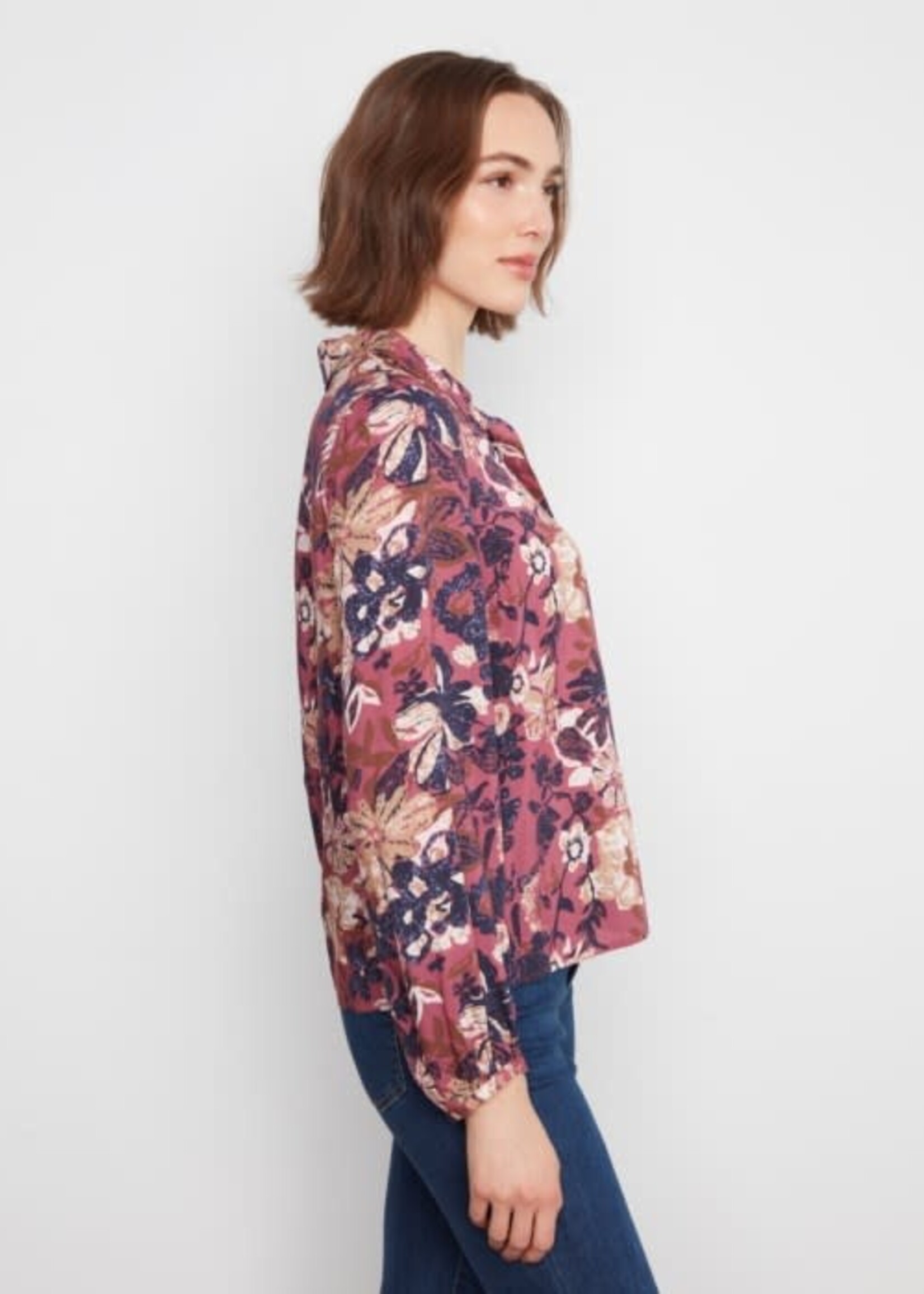CHARLIE B CHARLIE B-BLOUSE IMPRIMÉE-C4709