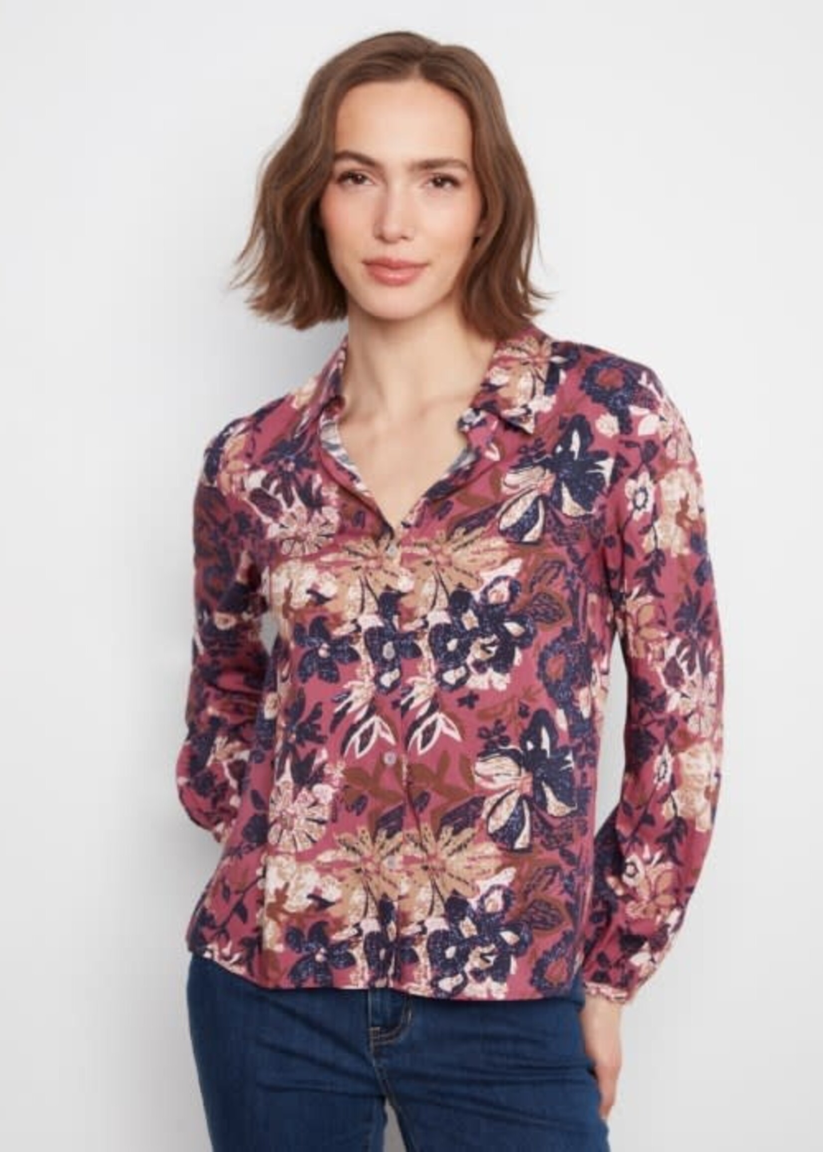 CHARLIE B CHARLIE B-BLOUSE IMPRIMÉE-C4709