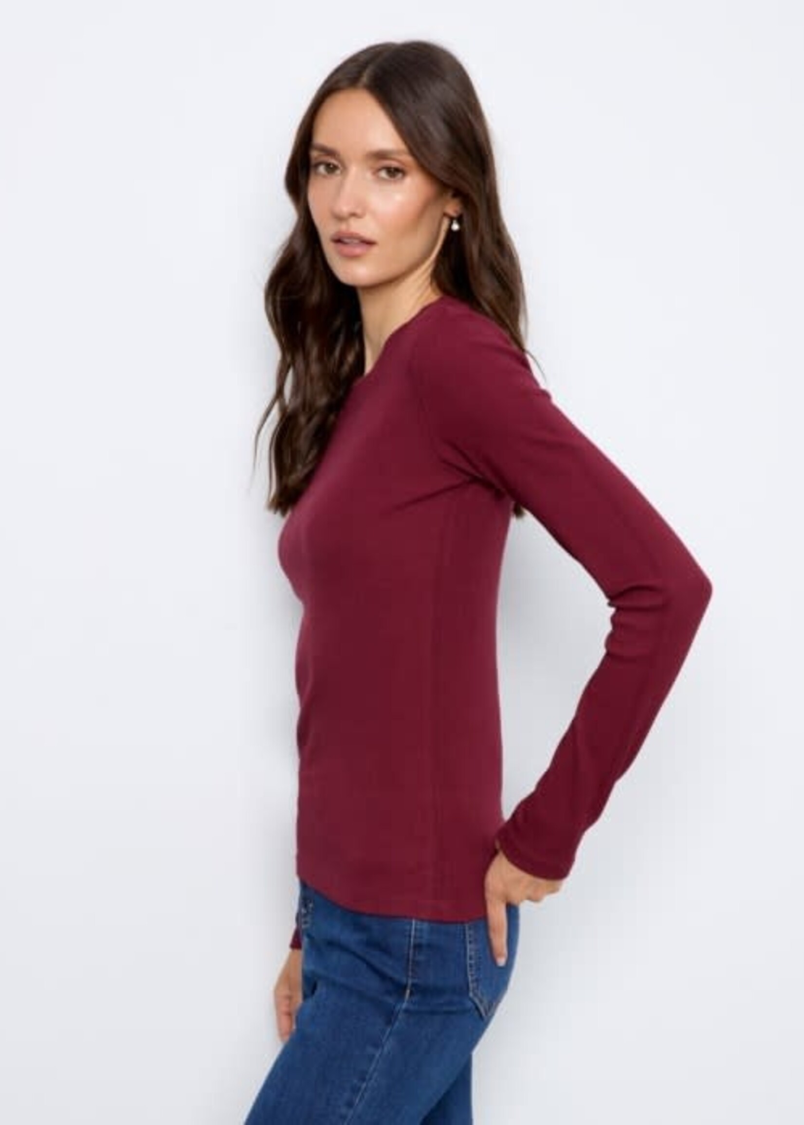 CHARLIE B CHARLIE B-CHANDAIL MANCHES LONGUES-C1448PK