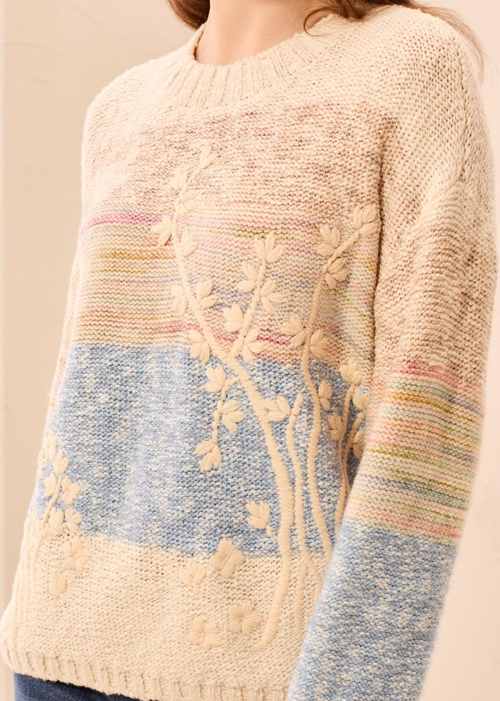 TRIBAL FASHION TRIBAL-CHANDAIL EN TRICOT-3194O