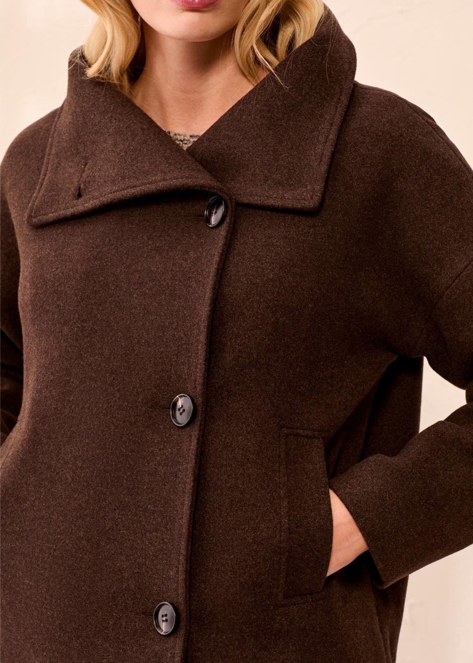 TRIBAL FASHION TRIBAL-MANTEAU LAINAGE-6343O