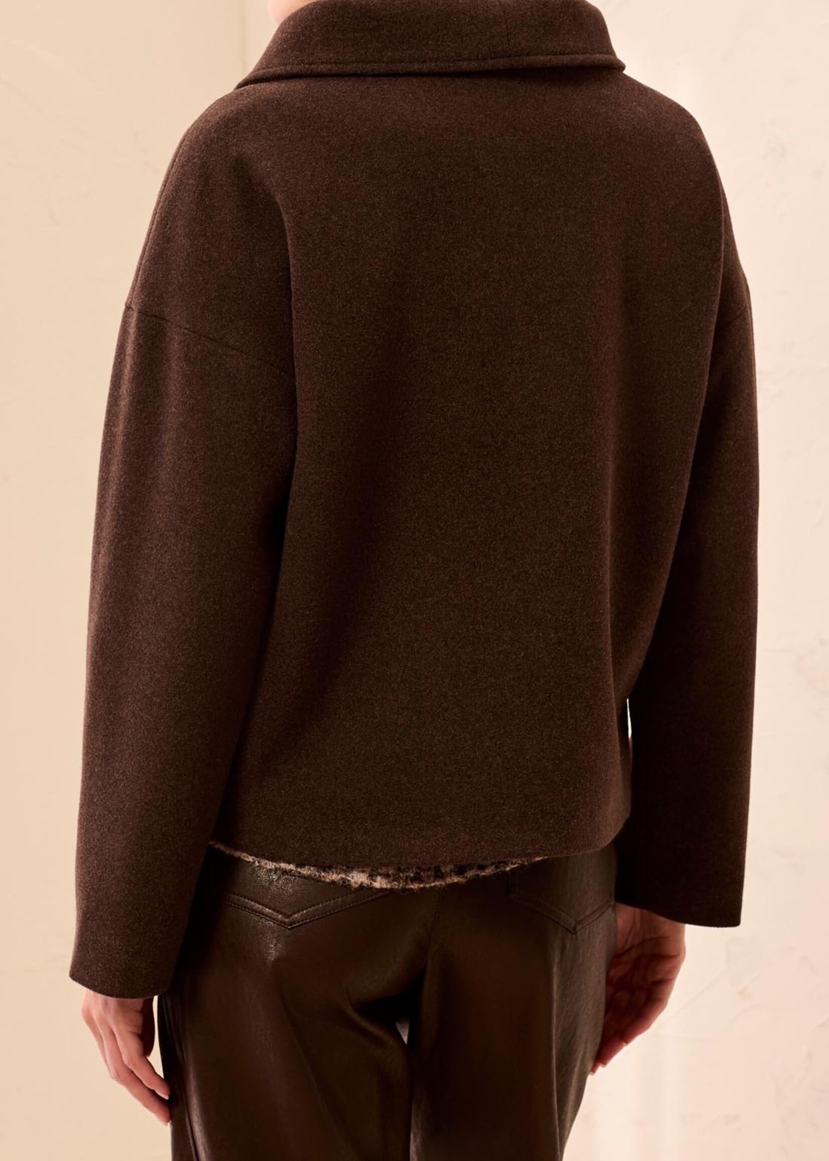 TRIBAL FASHION TRIBAL-MANTEAU LAINAGE-6343O