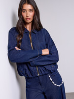 TRIBAL FASHION TRIBAL-BLOUSE EN JEANS-6313O-1122-2077