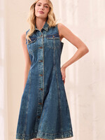 TRIBAL FASHION TRIBAL-ROBE EN DENIM-6281O